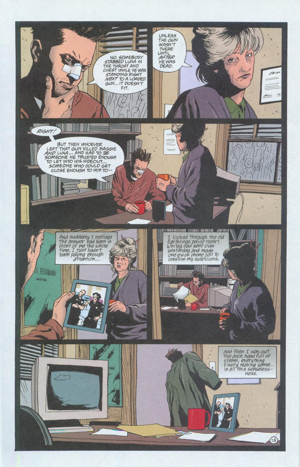 Read online Scene of the Crime comic -  Issue #4 - 14