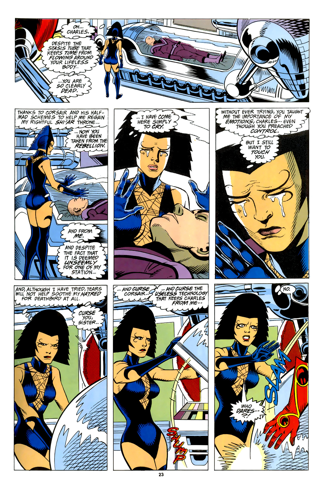 Read online X-Men Spotlight On...Starjammers comic -  Issue #2 - 25