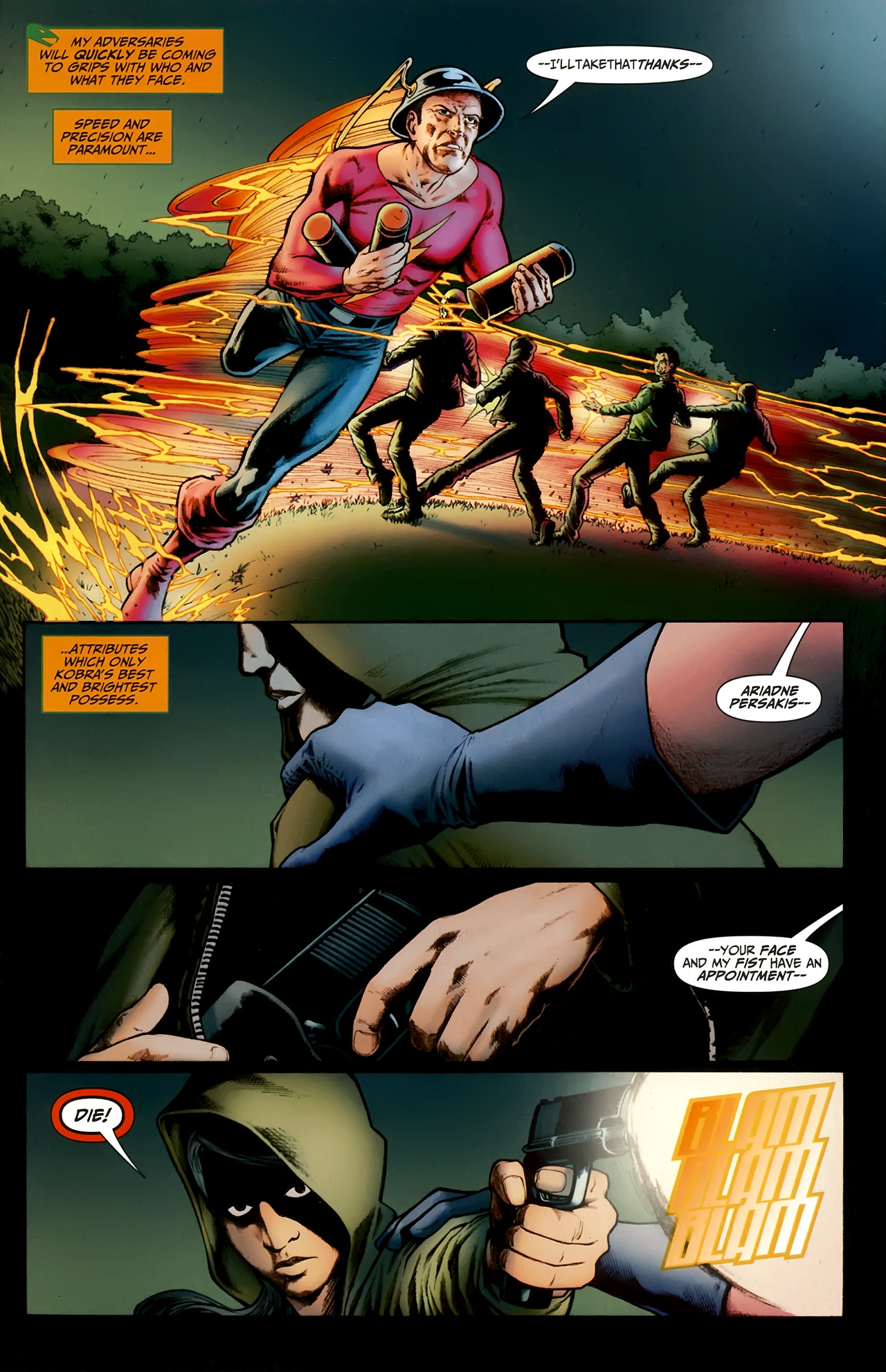 Read online JSA vs. Kobra comic -  Issue #3 - 13