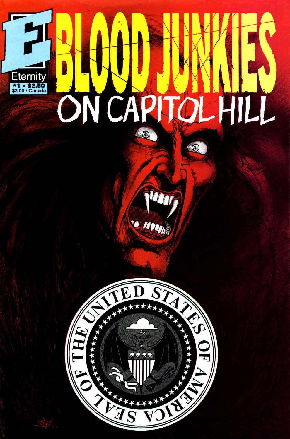 Read online Blood Junkies On Capitol Hill comic -  Issue #1 - 1