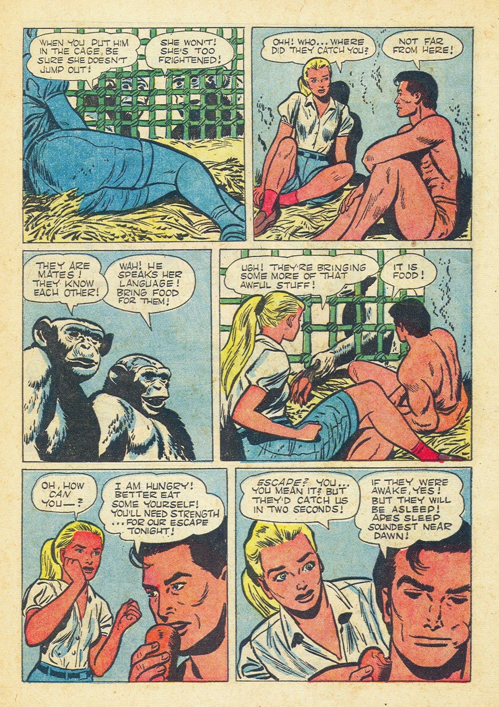 Read online Tarzan (1948) comic -  Issue #58 - 12