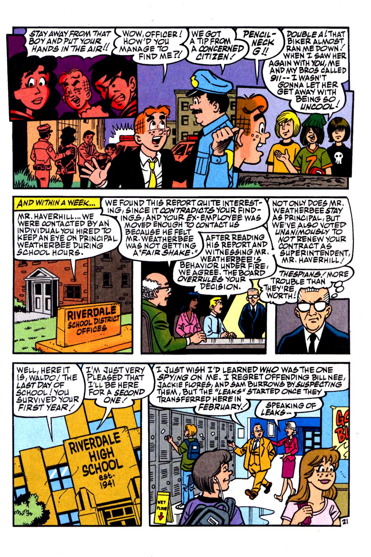 Read online Archie Freshman Year comic -  Issue # TPB 1 - 113