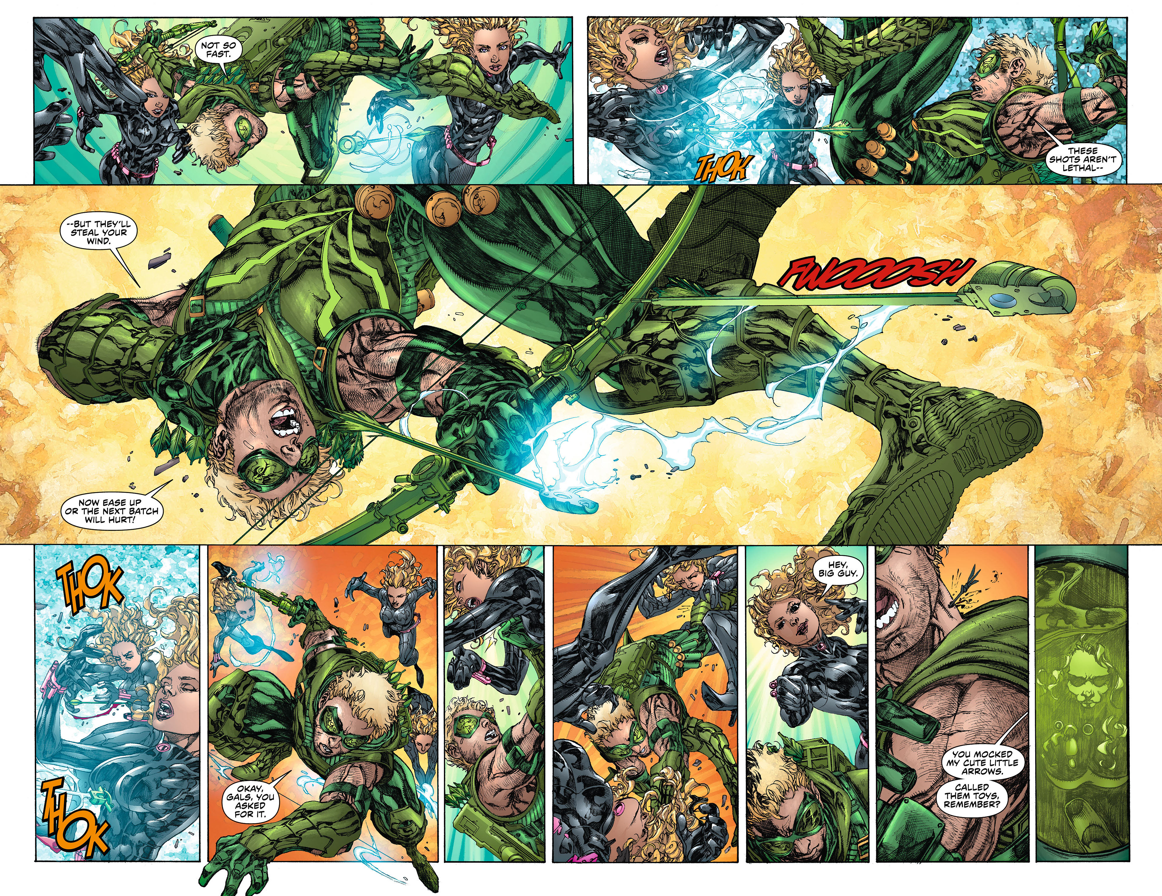 Read online Green Arrow (2011) comic -  Issue #7 - 16
