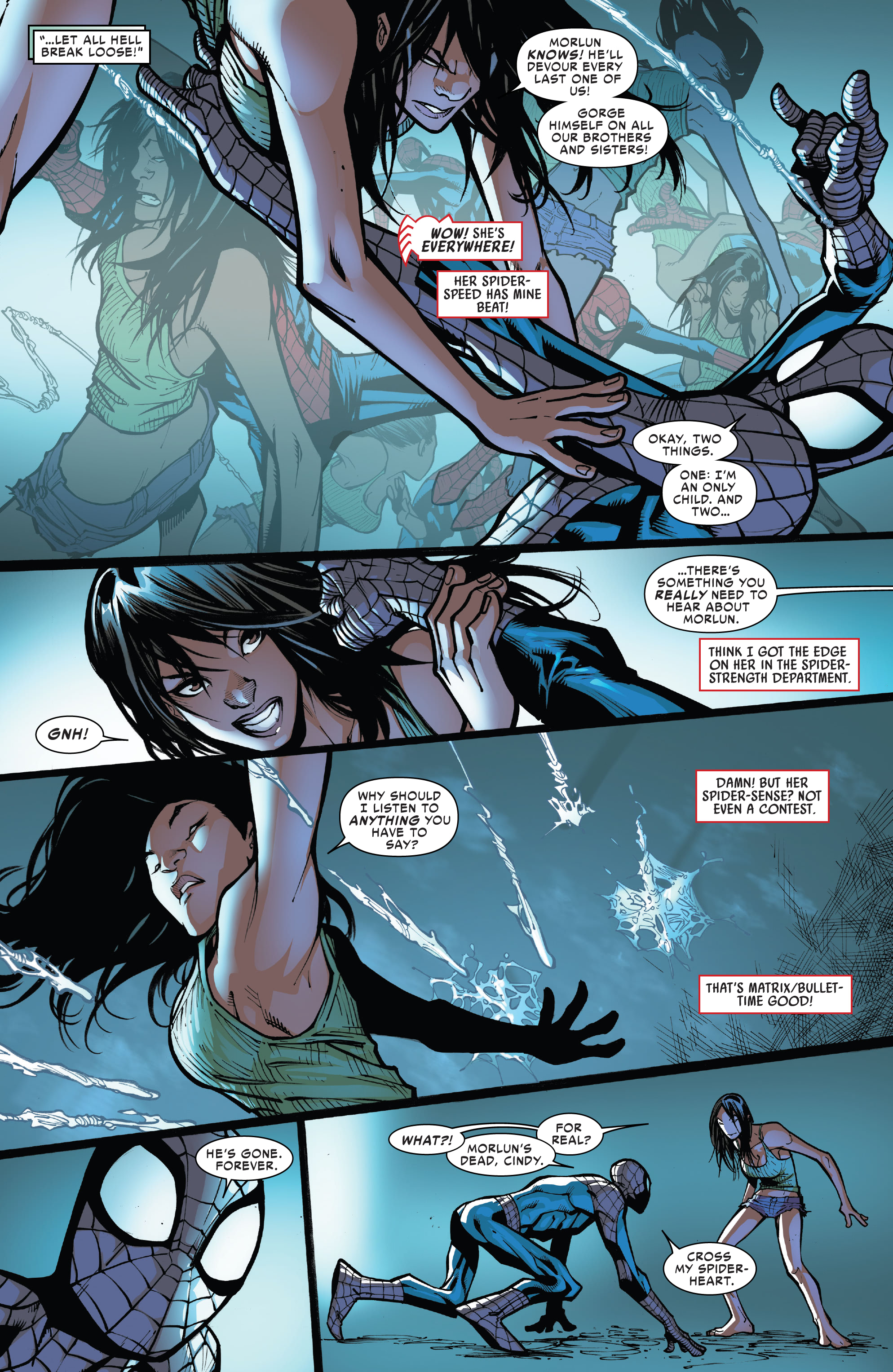 Read online Silk: Out of the Spider-Verse comic -  Issue # TPB 1 (Part 1) - 14