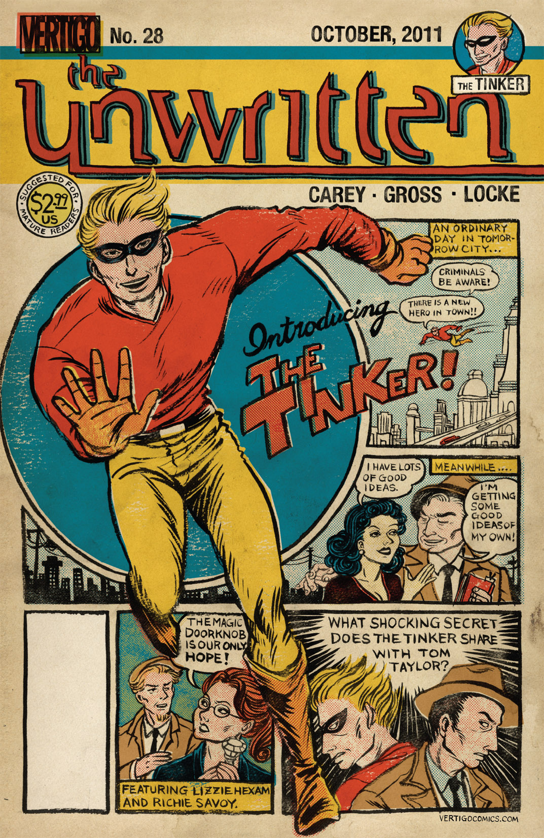 Read online The Unwritten comic -  Issue #28 - 1