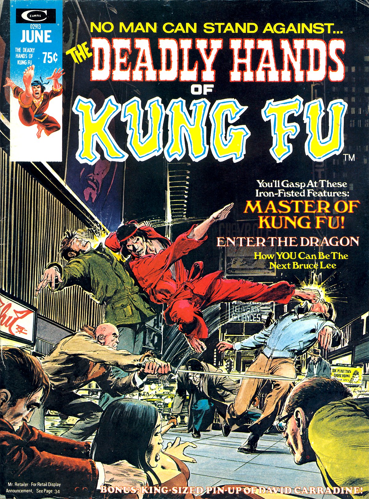 Read online The Deadly Hands of Kung Fu comic -  Issue #2 - 1