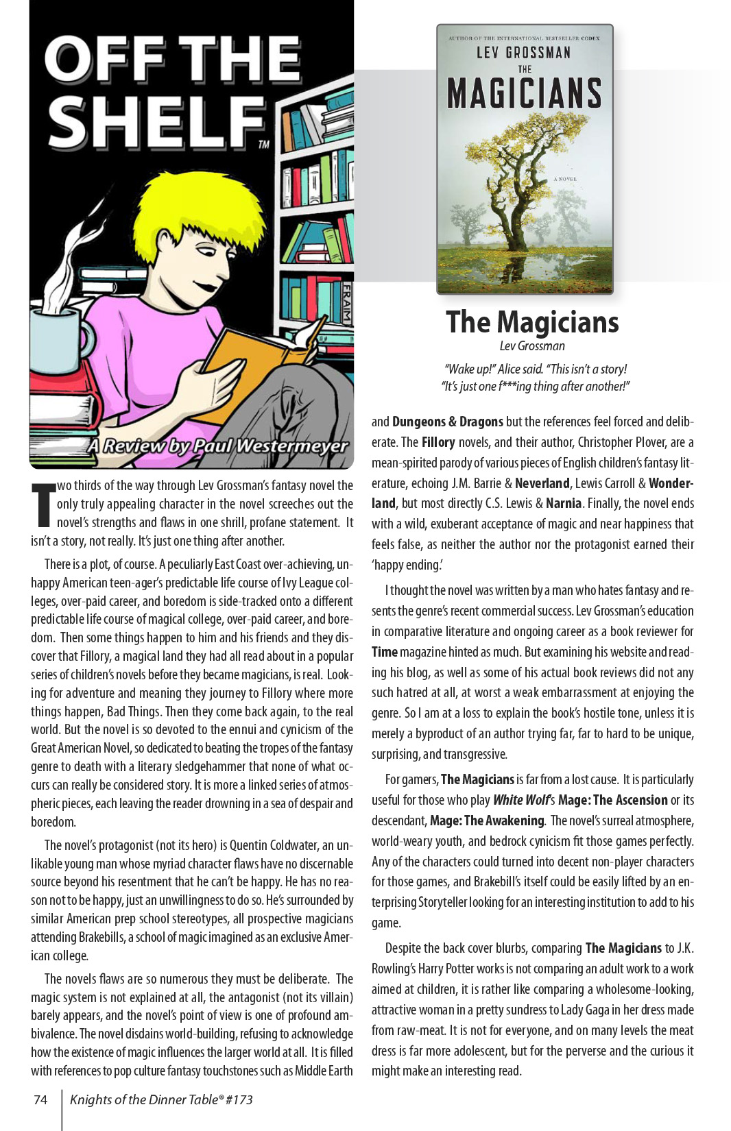 Read online Knights of the Dinner Table comic -  Issue #173 - 92