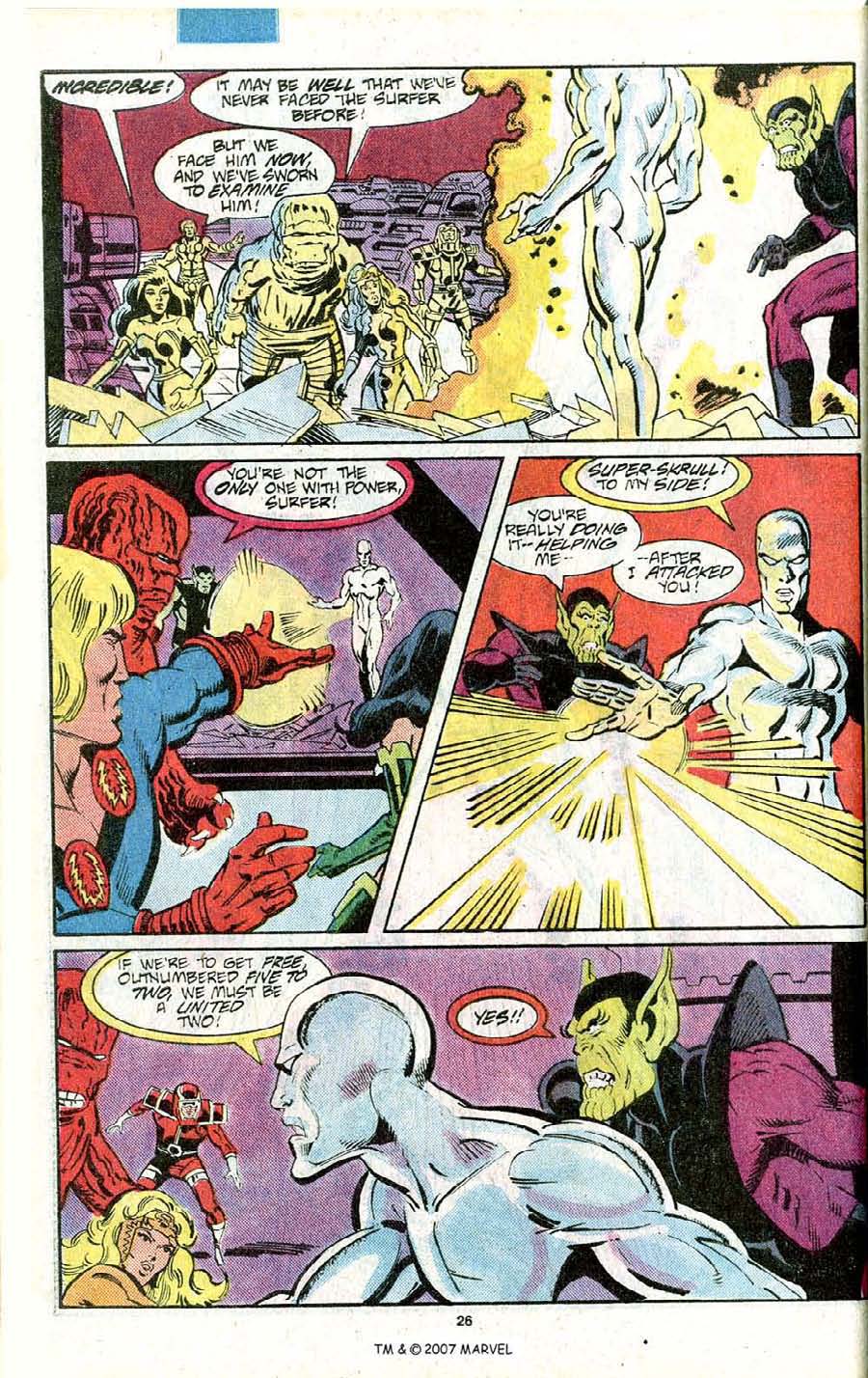 Read online Silver Surfer (1987) comic -  Issue # _Annual 1 - 28