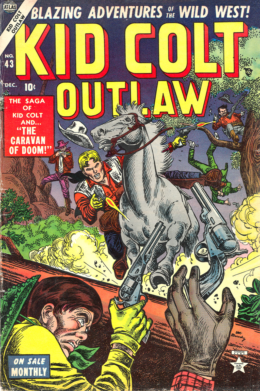 Read online Kid Colt Outlaw comic -  Issue #43 - 1