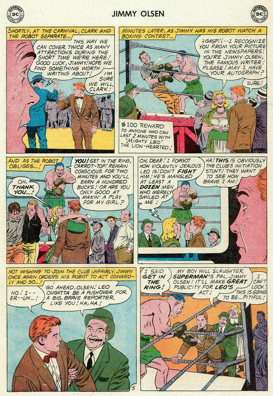 Read online Superman's Pal Jimmy Olsen comic -  Issue #52 - 17