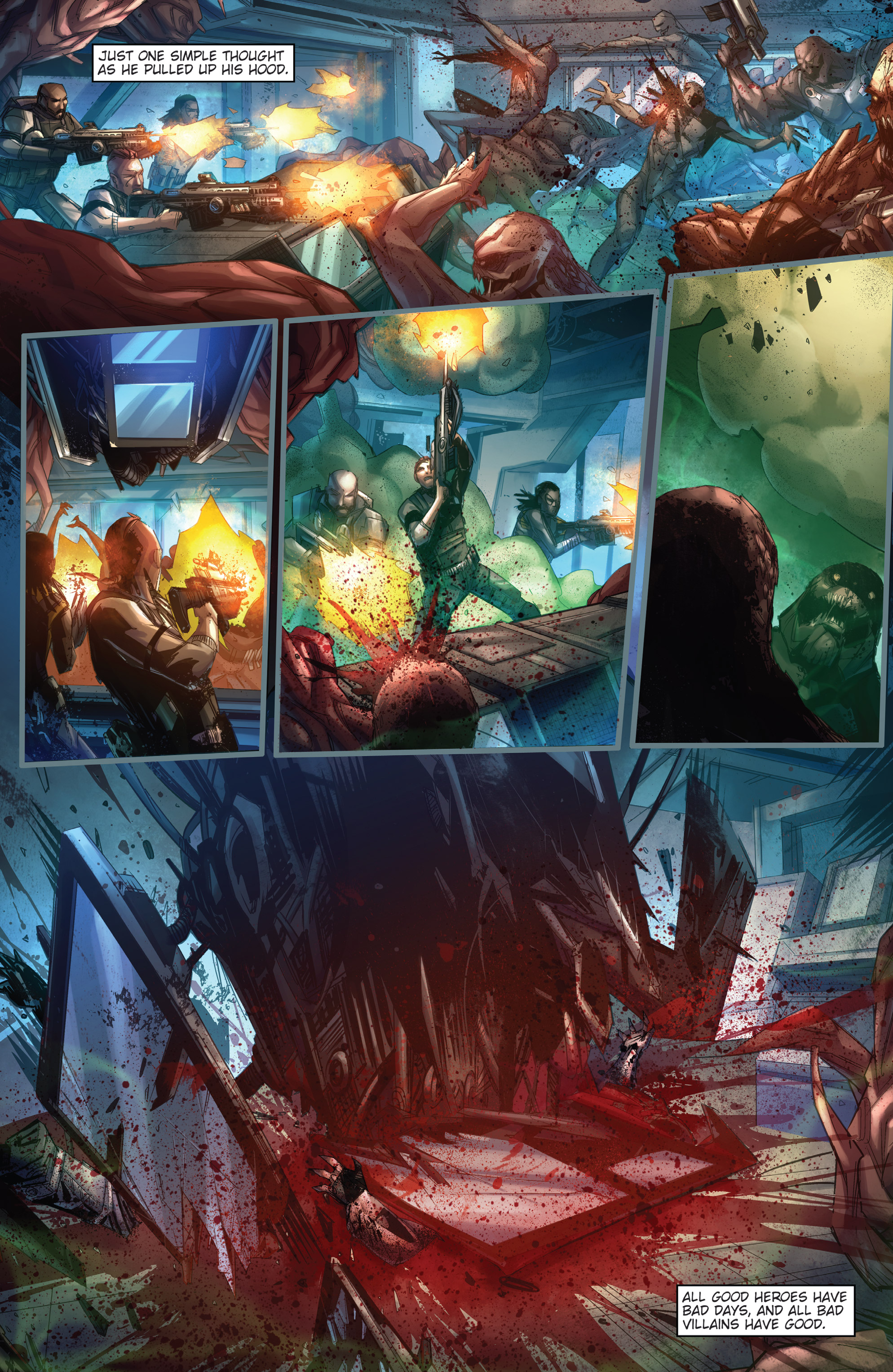 Read online Gears of War: Hivebusters comic -  Issue #4 - 19