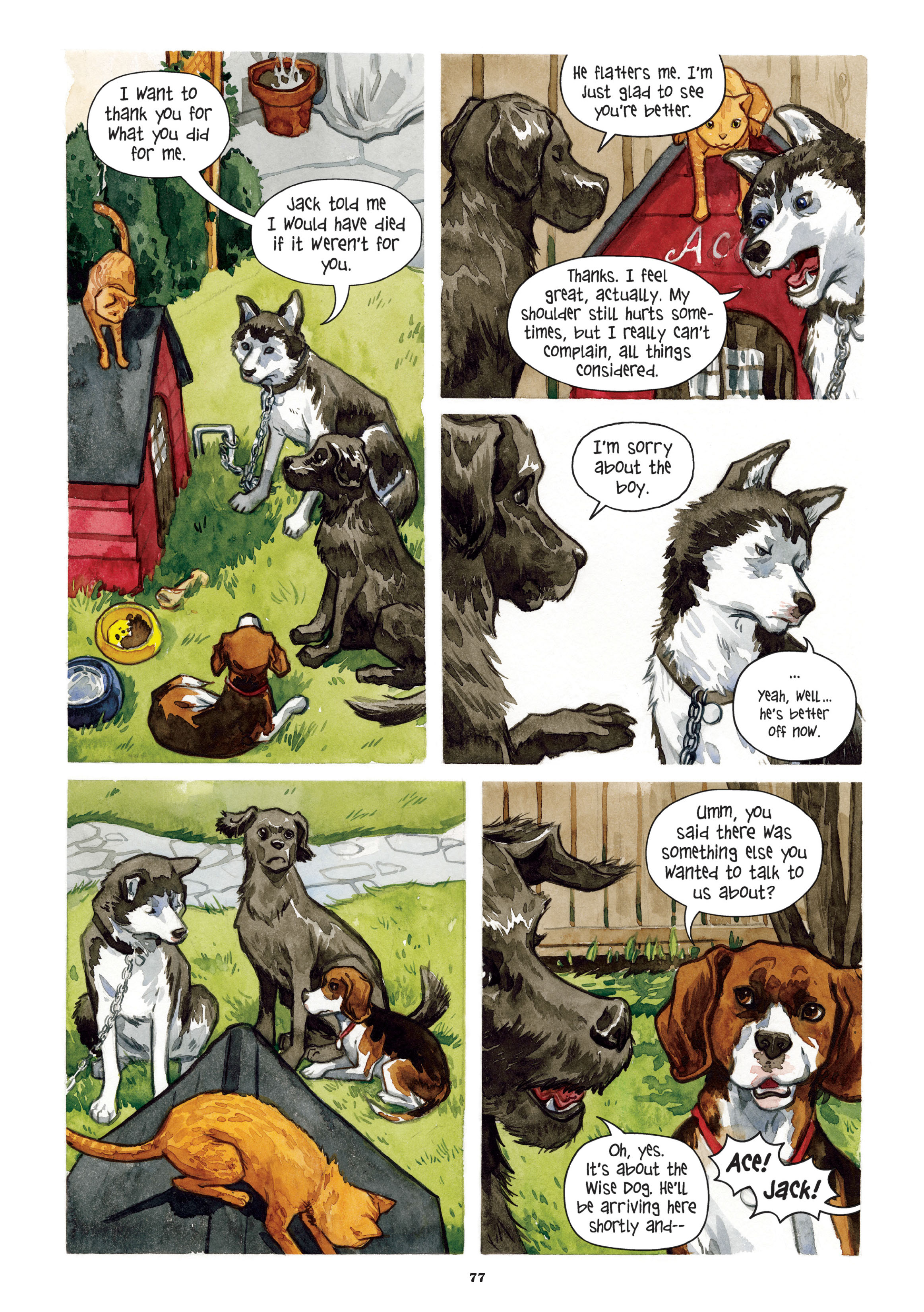 Read online Beasts of Burden: Animal Rites comic -  Issue # TPB - 73