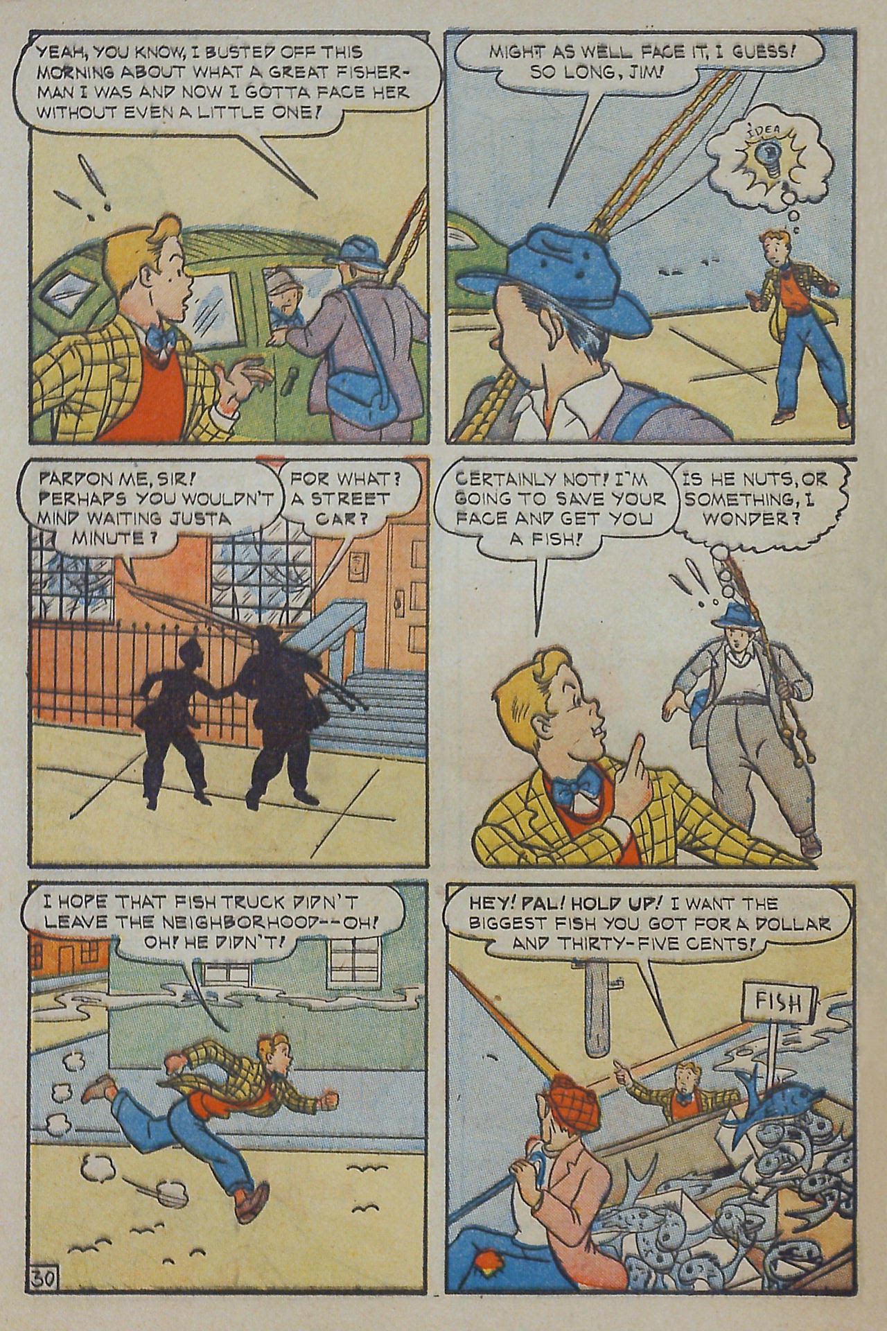 Read online Super-Mystery Comics comic -  Issue #30 - 32