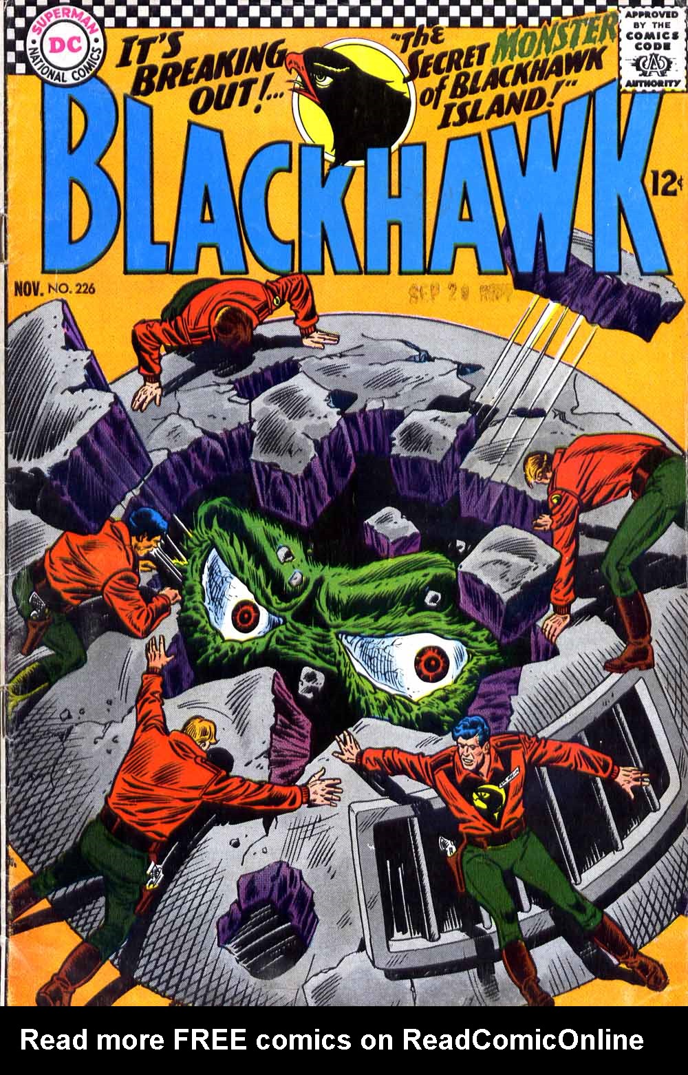 Read online Blackhawk (1957) comic -  Issue #226 - 1