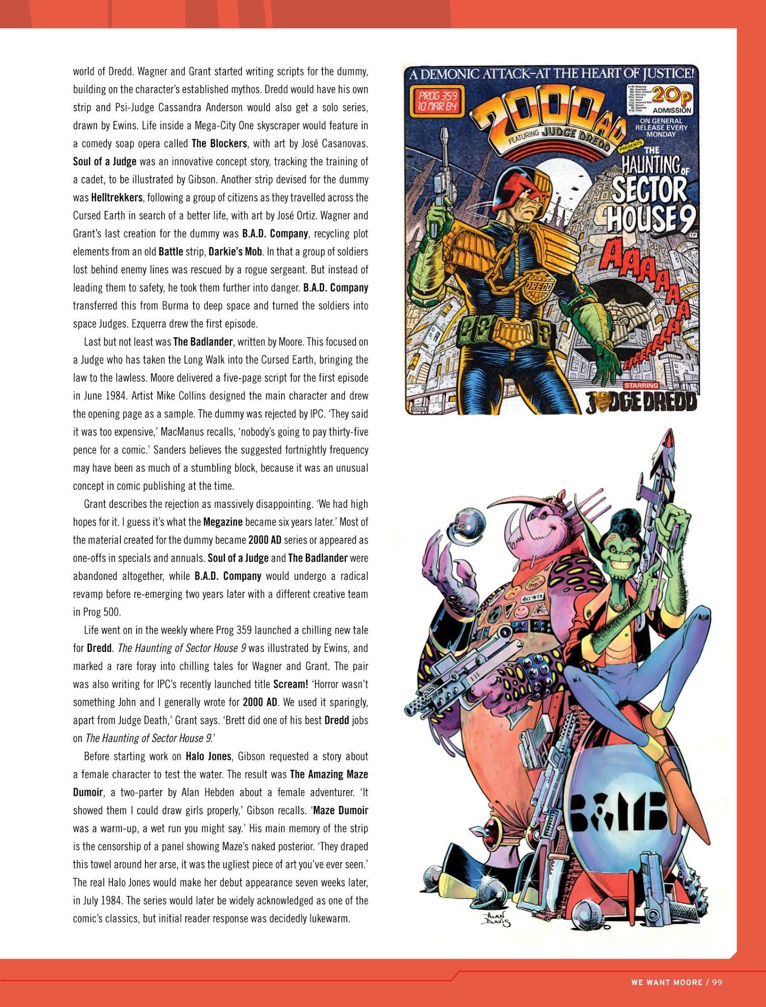 Read online Thrill-Power Overload: Forty Years of 2000 AD: Revised, Updated and Expanded! comic -  Issue # TPB (Part 2) - 1