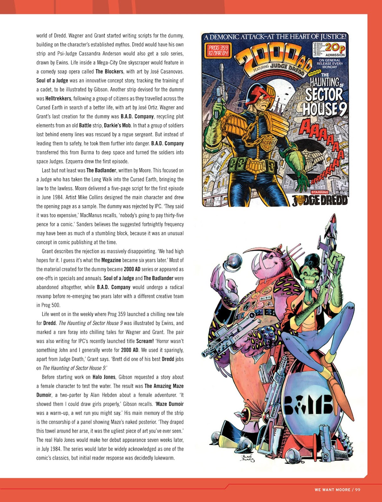 Thrill-Power Overload: Forty Years of 2000 AD: Revised, Updated and Expanded! issue TPB (Part 2) - Page 1