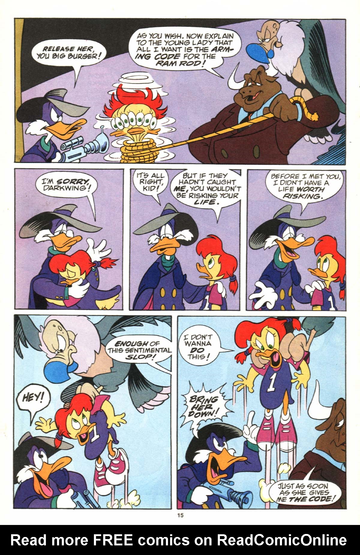 Read online Disney's Darkwing Duck Limited Series comic -  Issue #4 - 16