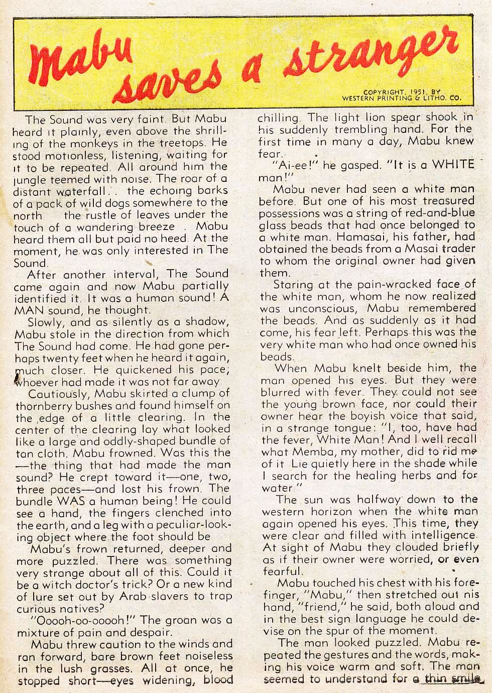 Read online Tarzan (1948) comic -  Issue #21 - 43