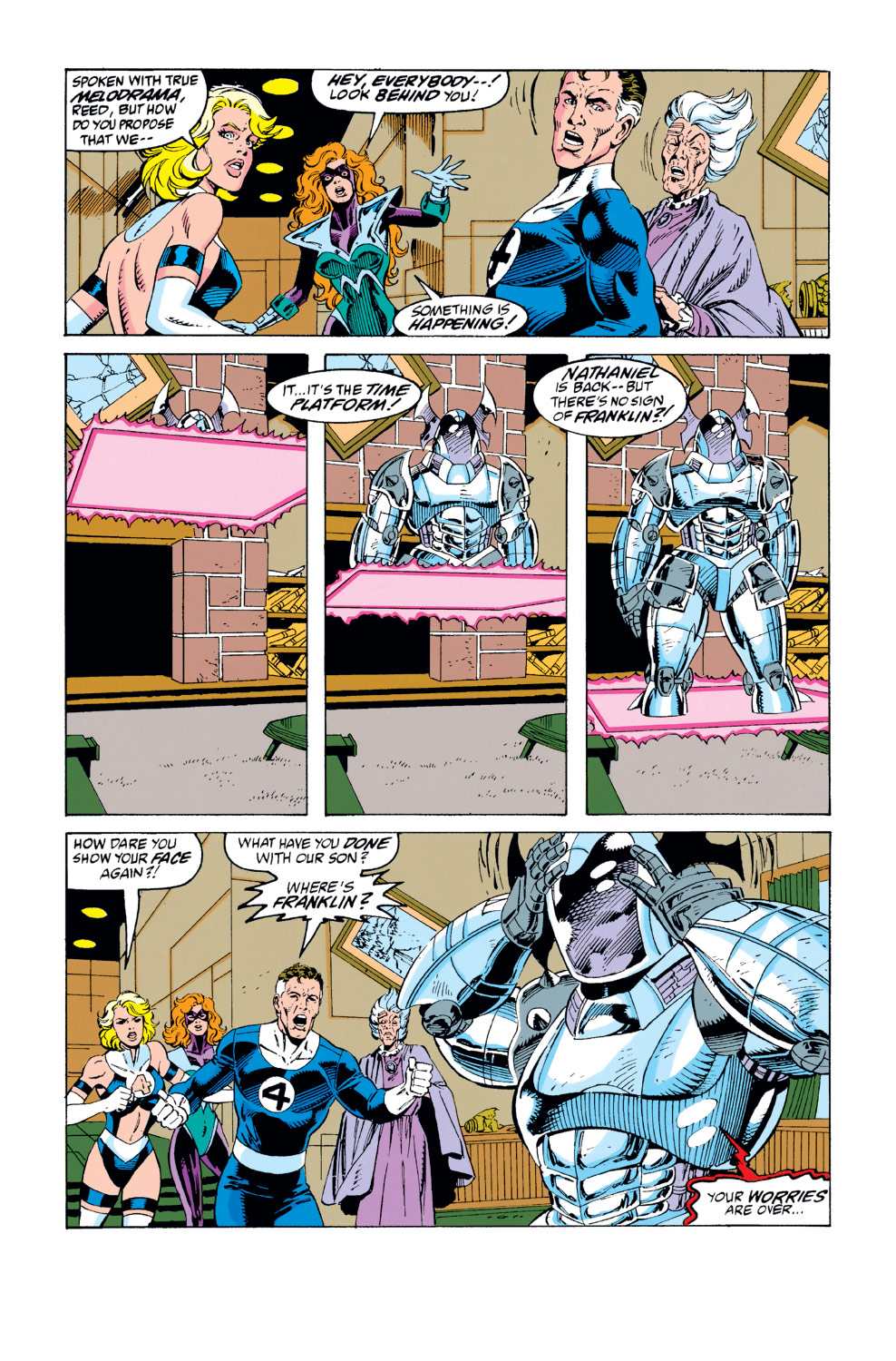 Read online Fantastic Four (1961) comic -  Issue #376 - 22