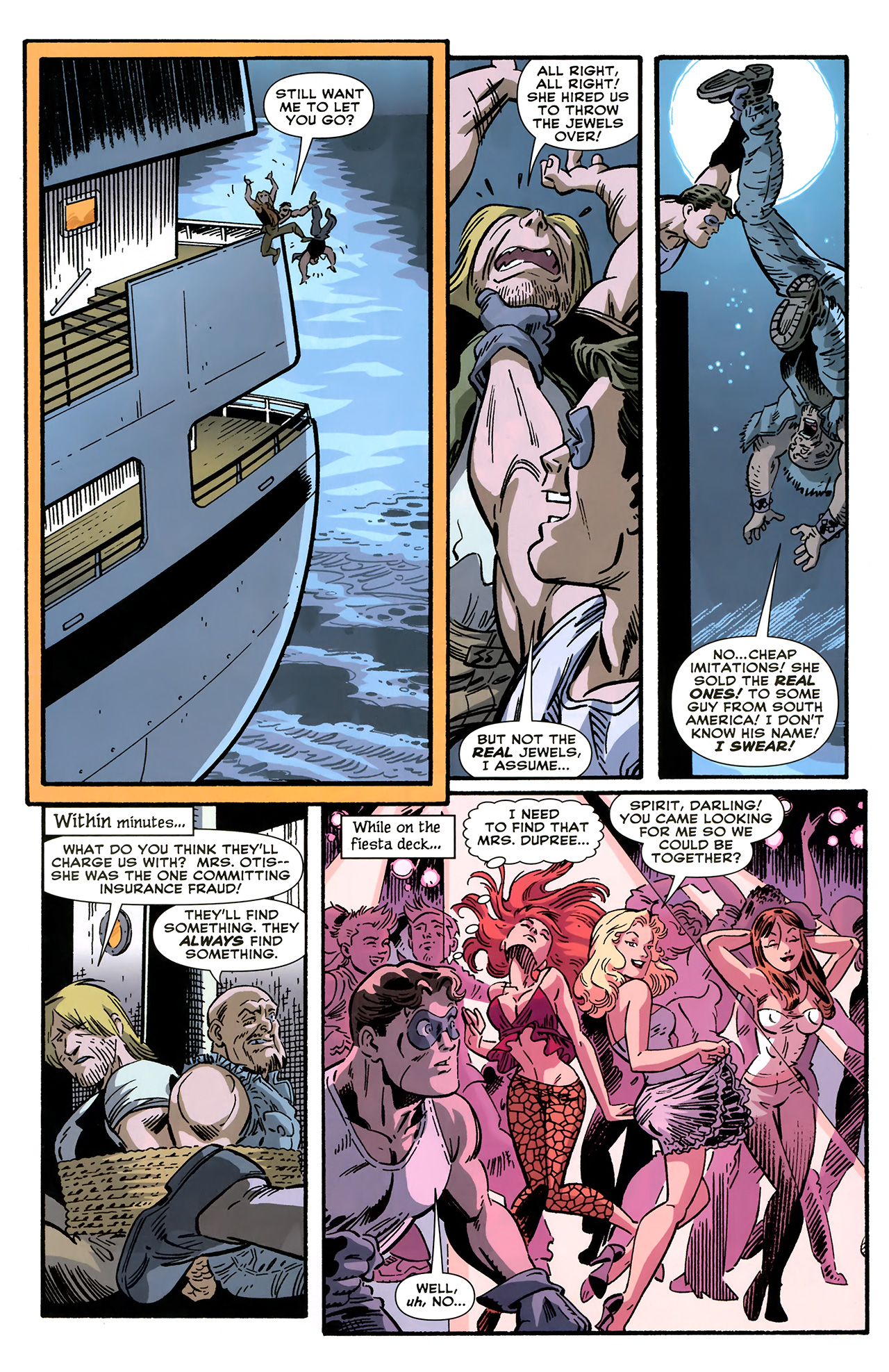 Read online The Spirit (2007) comic -  Issue #17 - 19