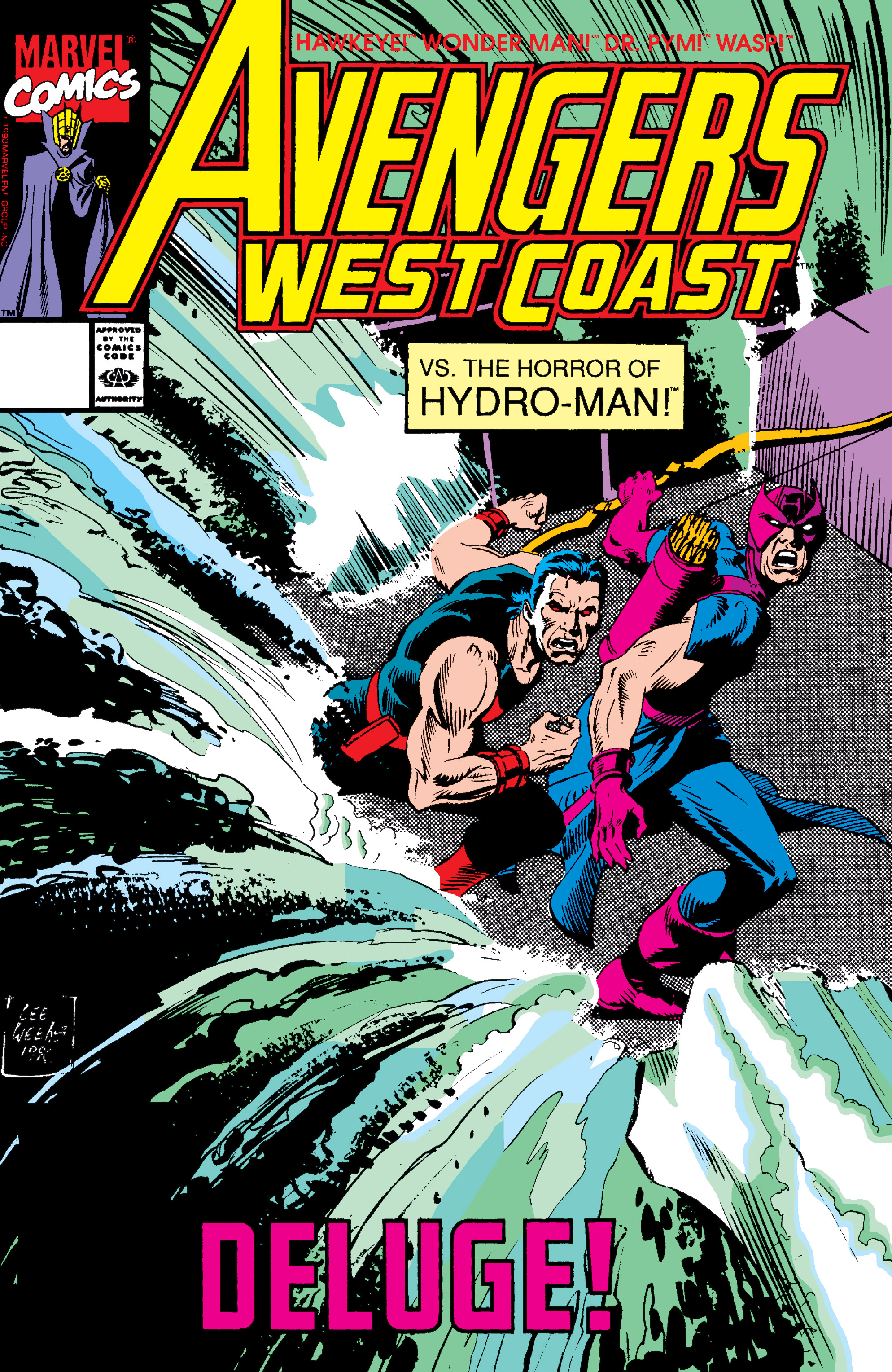 Read online Avengers West Coast (1989) comic -  Issue #59 - 1