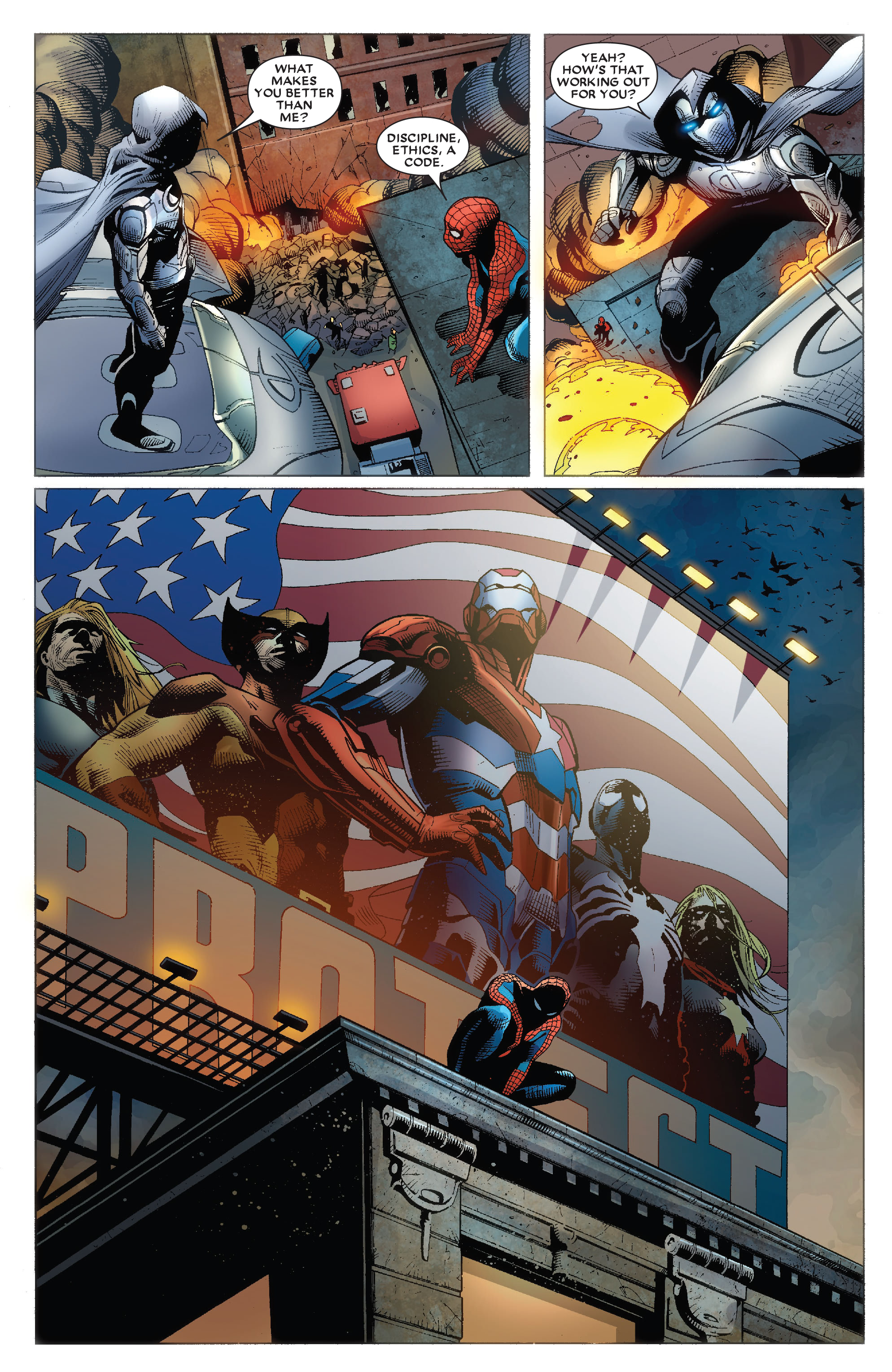Read online Moon Knight by Huston, Benson & Hurwitz Omnibus comic -  Issue # TPB (Part 10) - 14