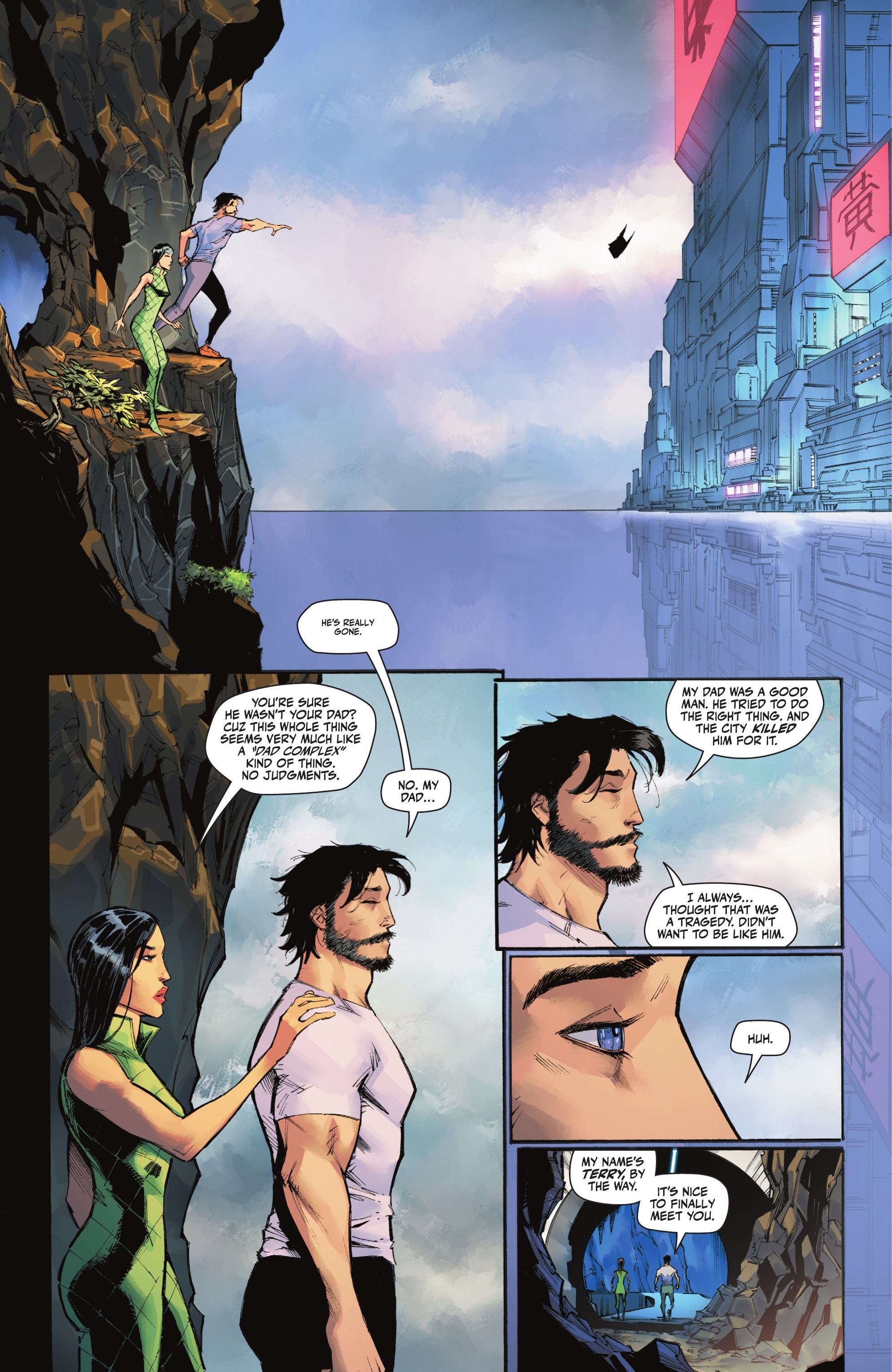 Read online Batman Beyond: Neo-Year comic -  Issue #5 - 20