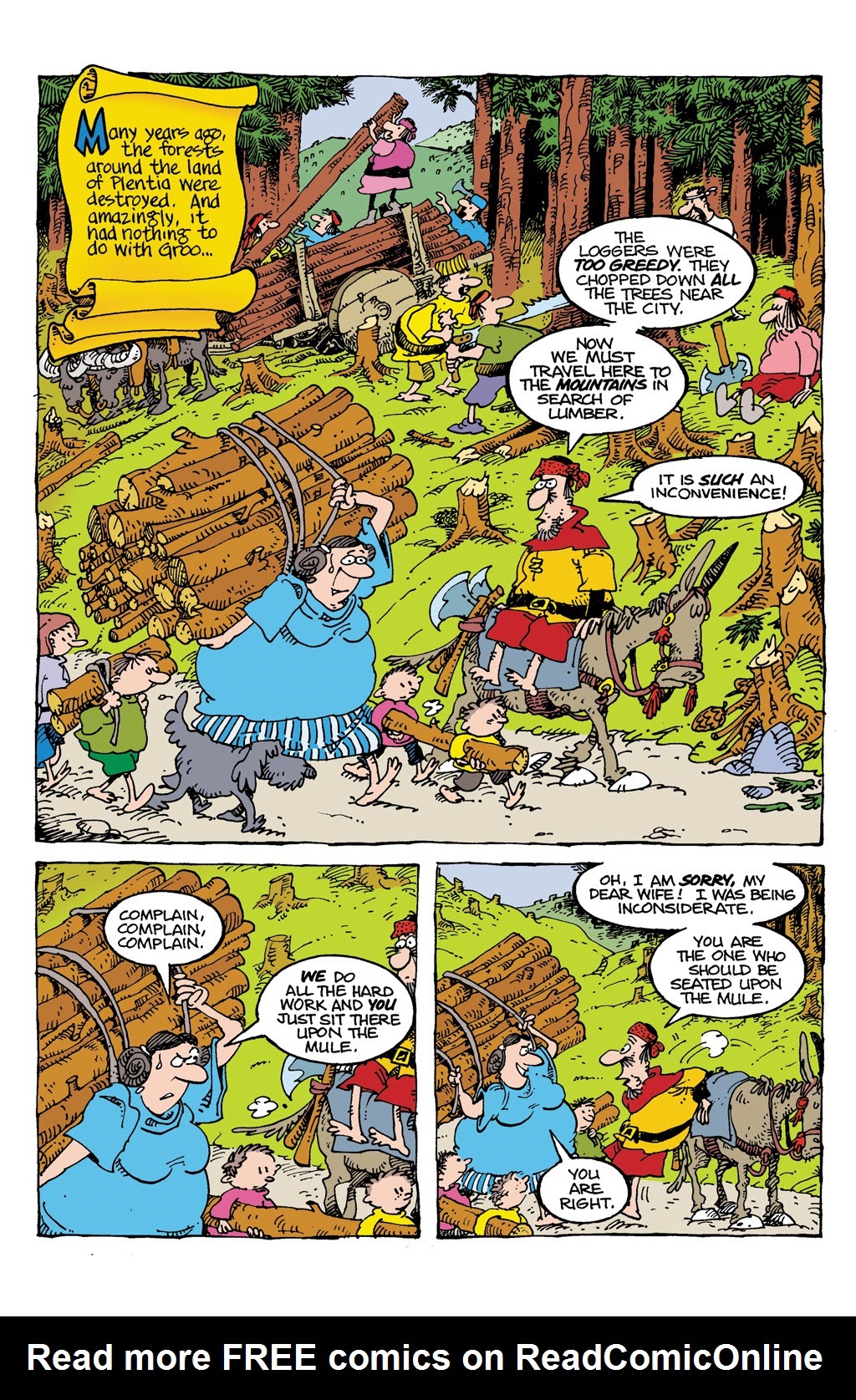 Read online Sergio Aragonés' Groo: The Most Intelligent Man In The World comic -  Issue # TPB - 31