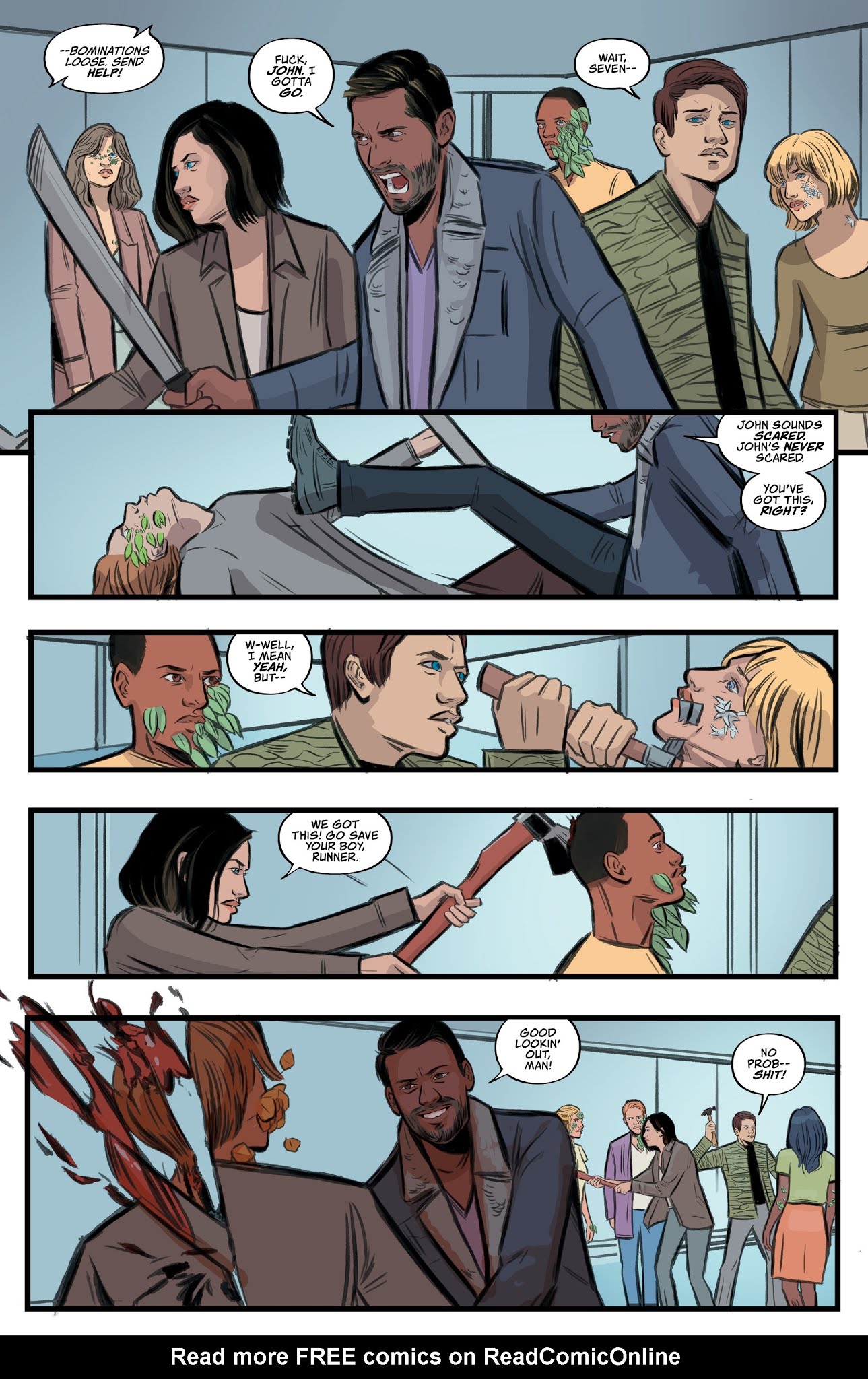 Read online The Wilds comic -  Issue #5 - 20