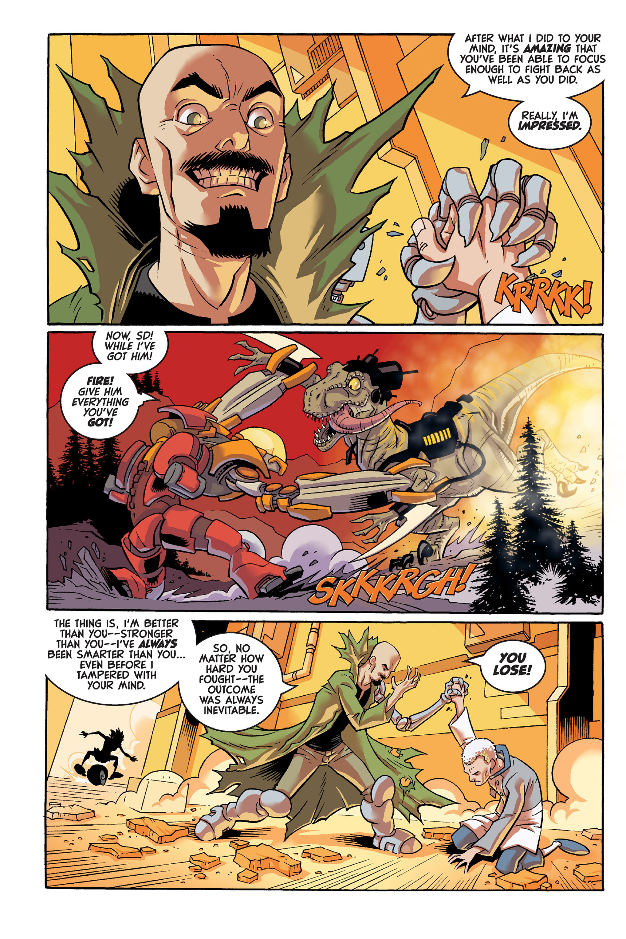 Read online Super Dinosaur (2011) comic -  Issue # _TPB 1 - 112