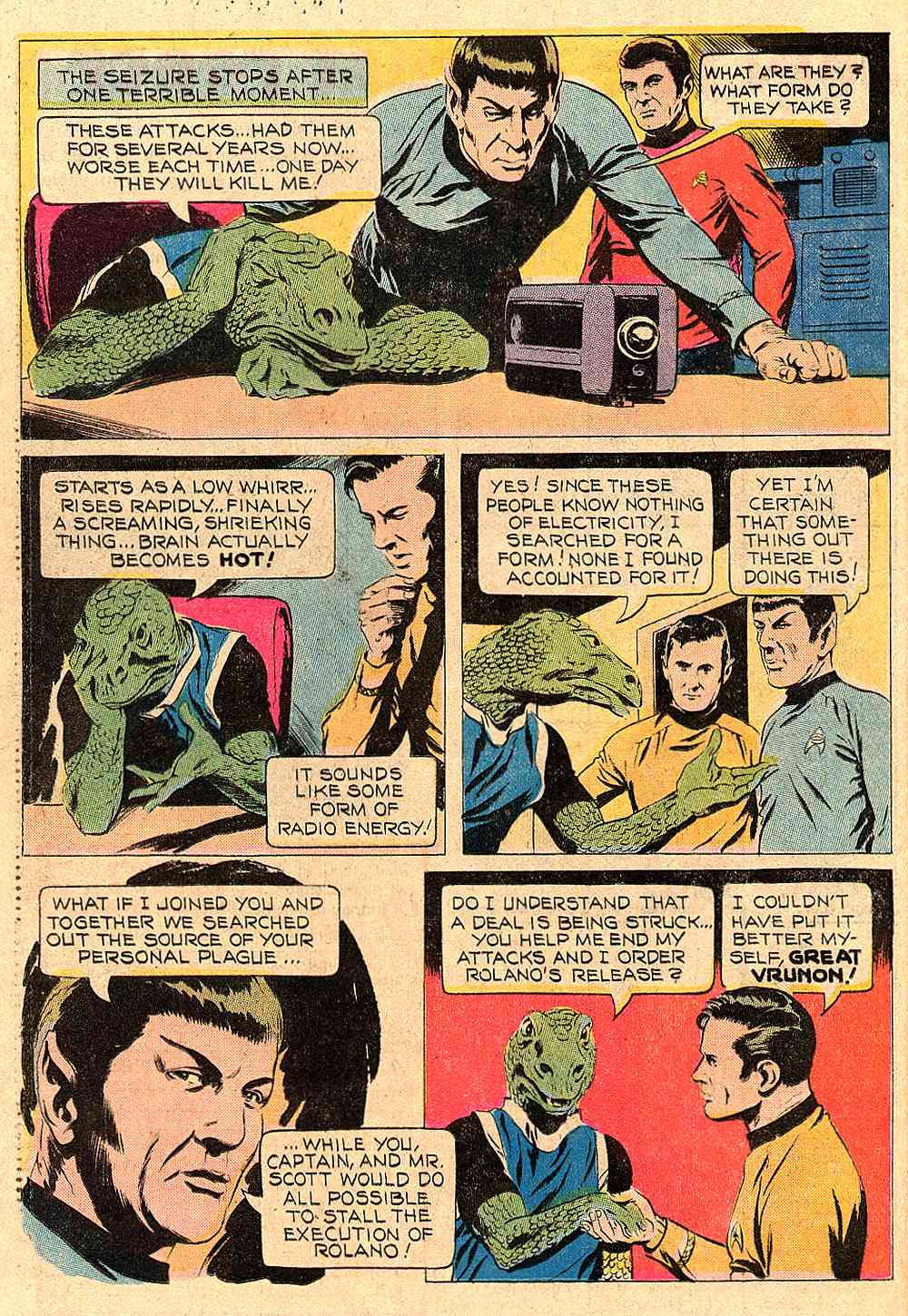 Read online Star Trek (1967) comic -  Issue #57 - 16