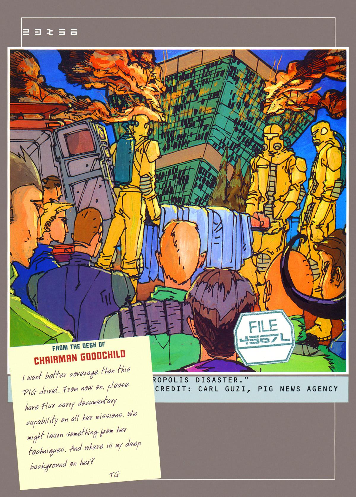 Read online Aeon Flux: The Herodotus File comic -  Issue # TPB - 33