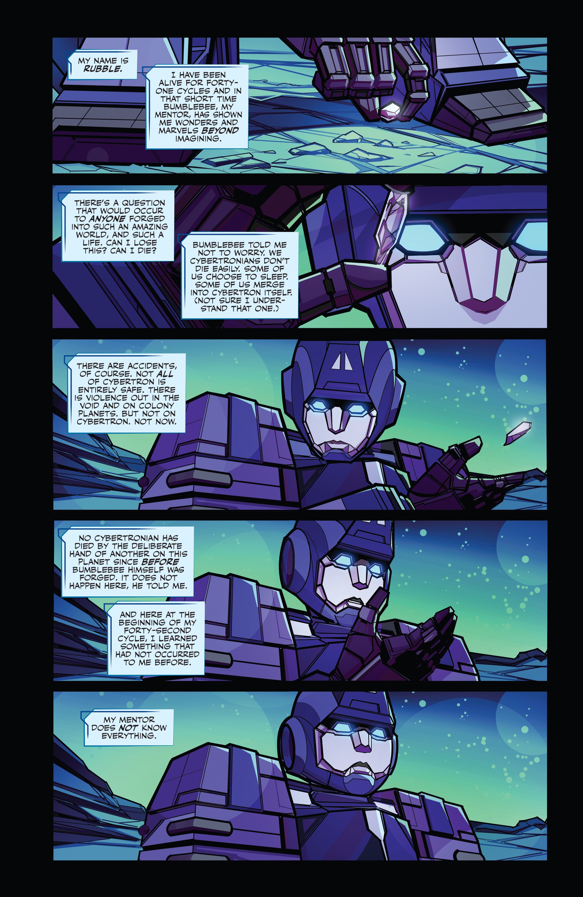 Read online Transformers (2019) comic -  Issue #2 - 5