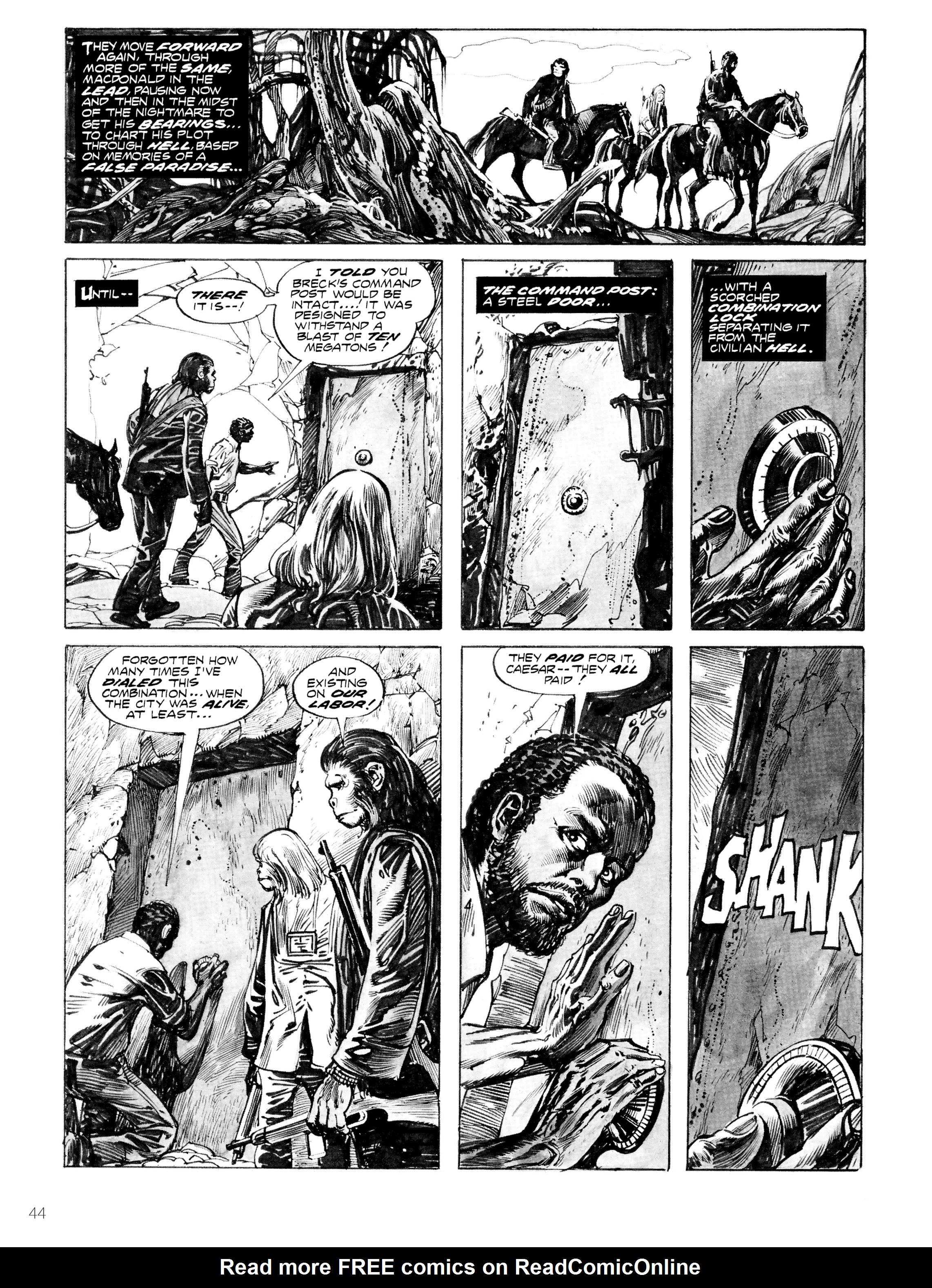 Read online Planet of the Apes: Archive comic -  Issue # TPB 4 (Part 1) - 40