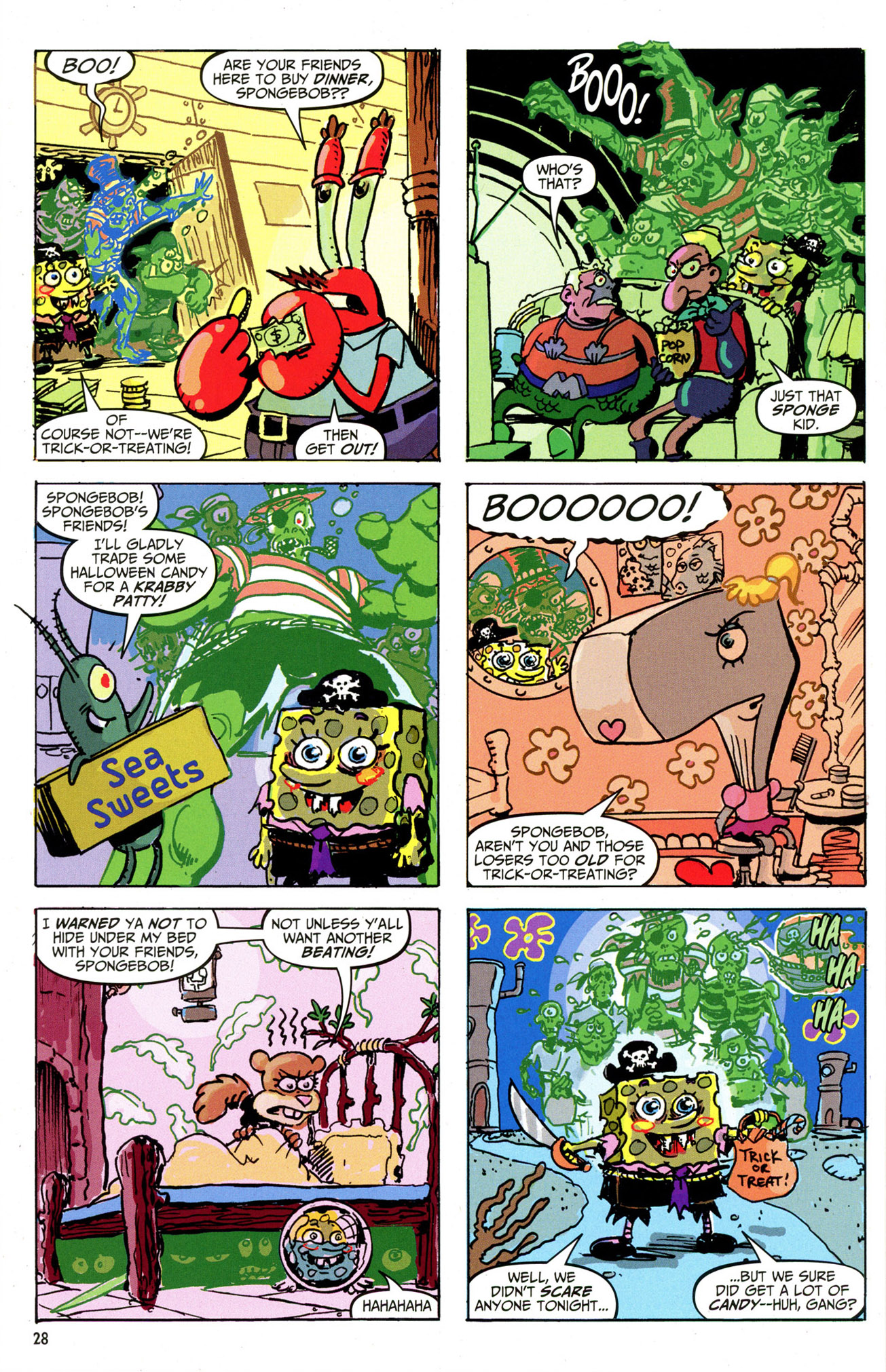 Read online SpongeBob Comics comic -  Issue #25 - 29