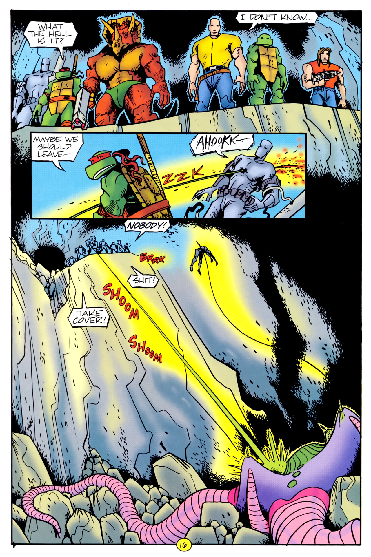 Read online Teenage Mutant Ninja Turtles (1993) comic -  Issue #12 - 18