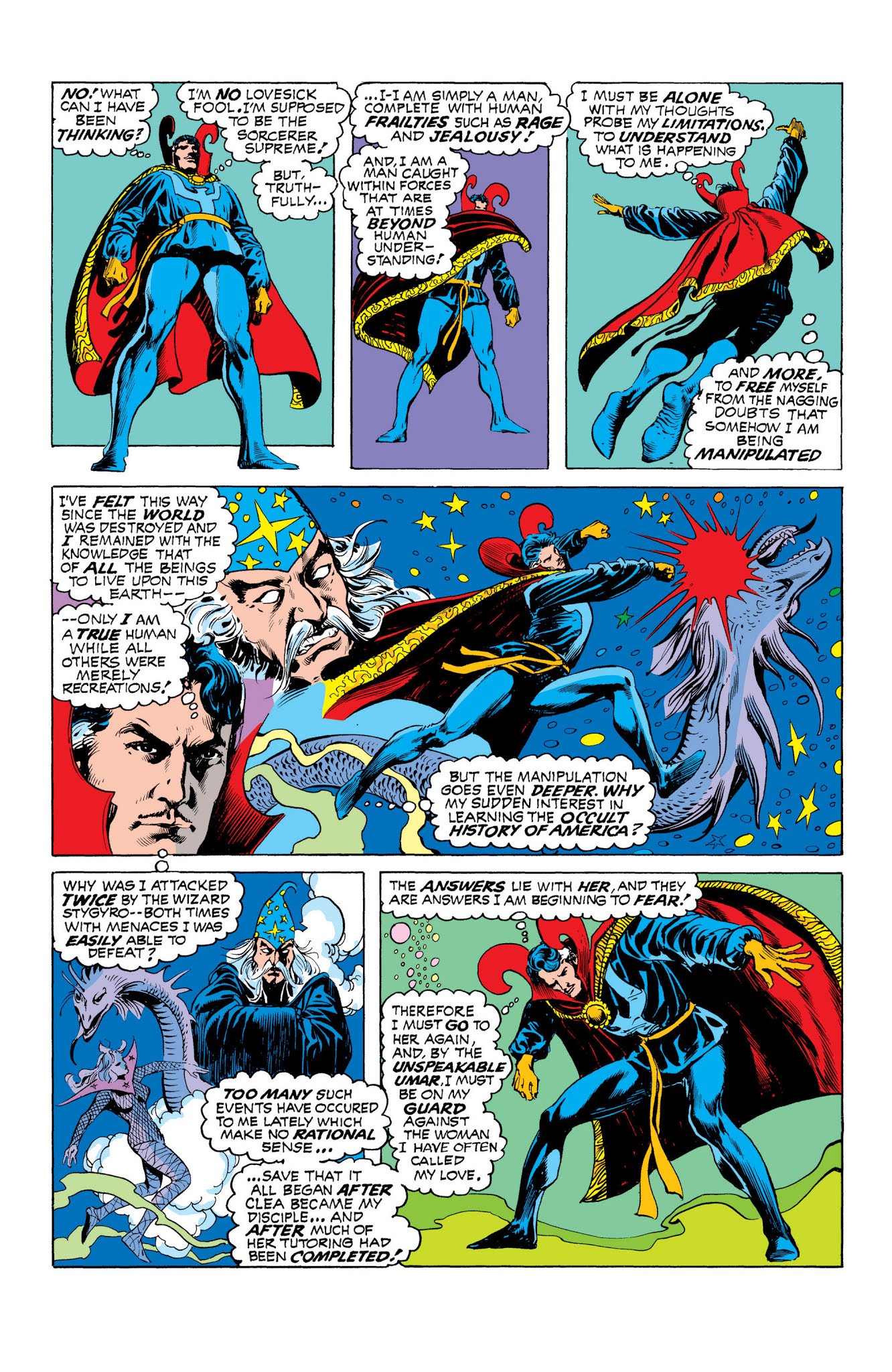 Read online Marvel Masterworks: Doctor Strange comic -  Issue # TPB 6 (Part 2) - 93