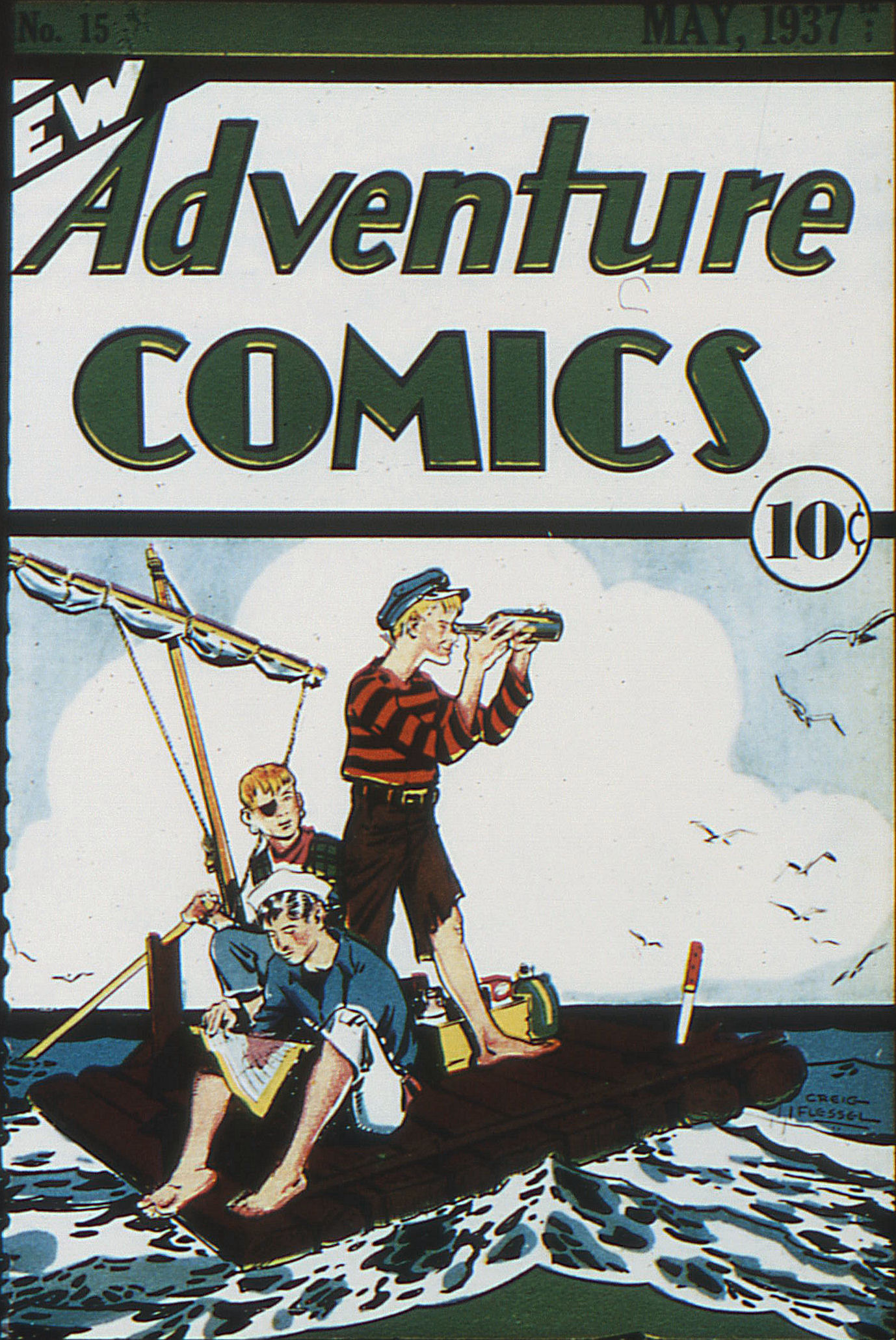 Read online Adventure Comics (1938) comic -  Issue #15 - 1