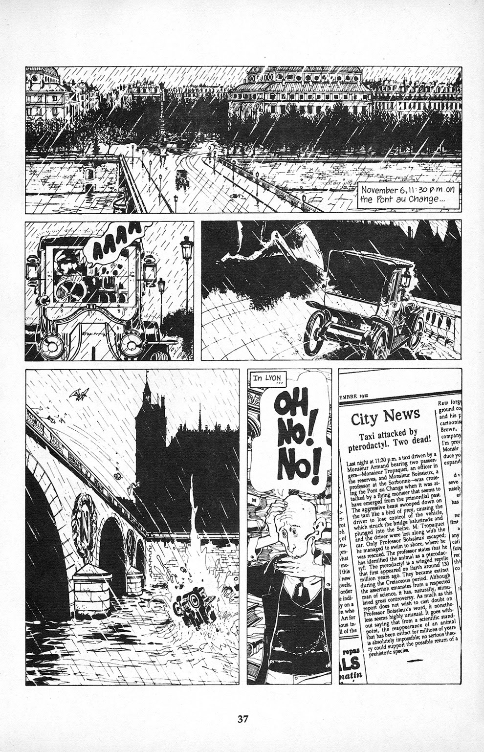 Read online The Extraordinary Adventures of Adele Blanc-Sec comic -  Issue #1 - 10