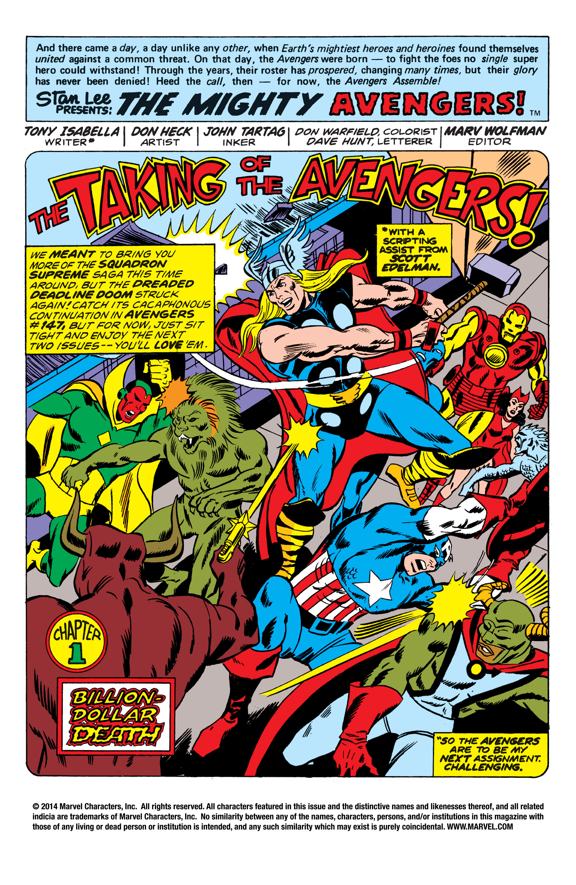 Read online The Avengers (1963) comic -  Issue #145 - 2