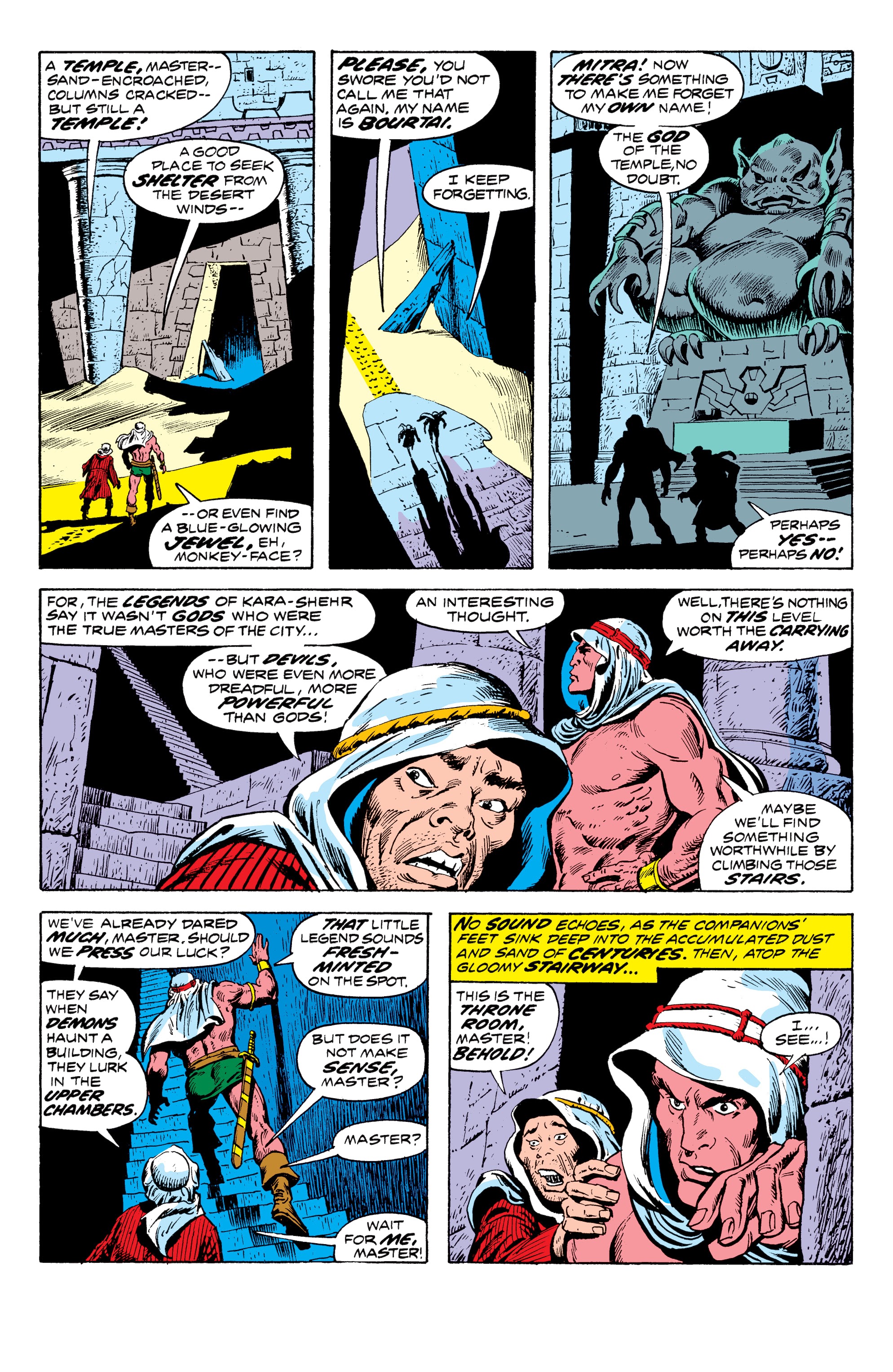 Read online Conan The Barbarian Epic Collection: The Original Marvel Years - The Curse Of The Golden Skull comic -  Issue # TPB (Part 2) - 76
