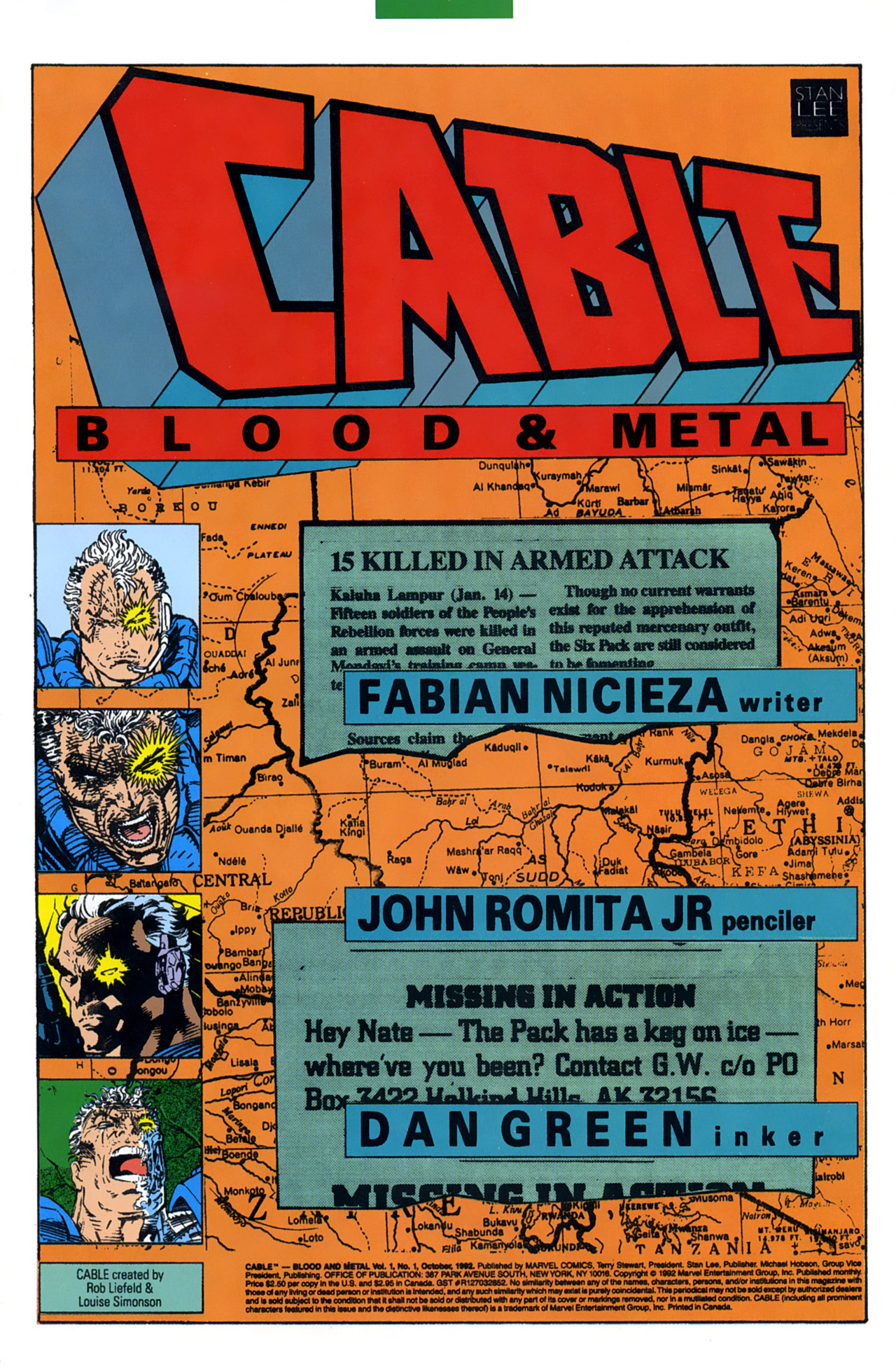 Read online Cable - Blood and Metal comic -  Issue #1 - 3