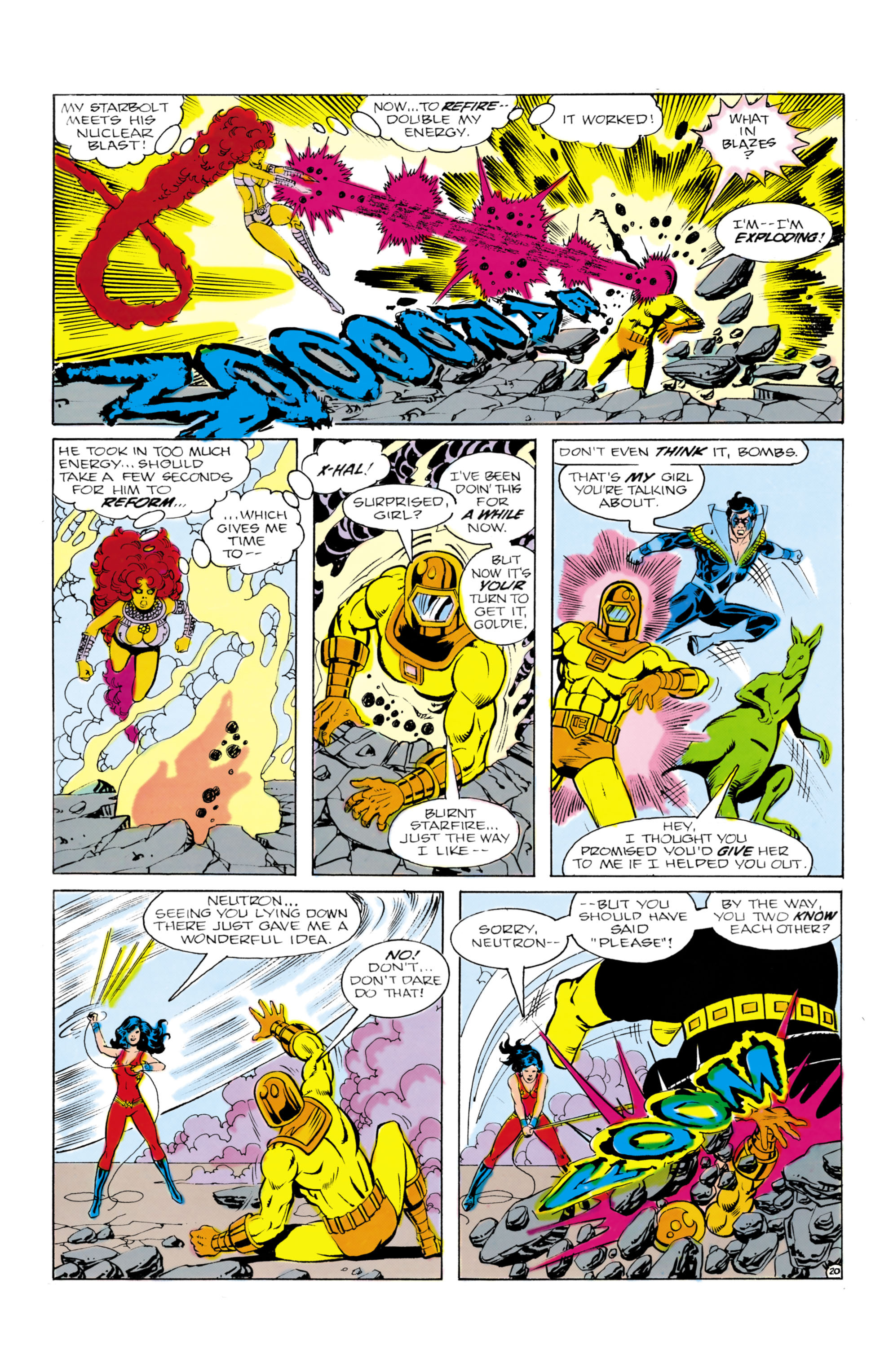 Read online Tales of the Teen Titans comic -  Issue #58 - 21