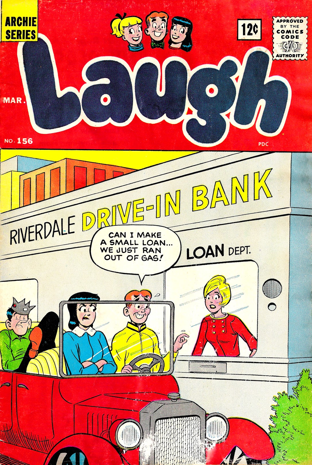 Read online Laugh (Comics) comic -  Issue #156 - 1