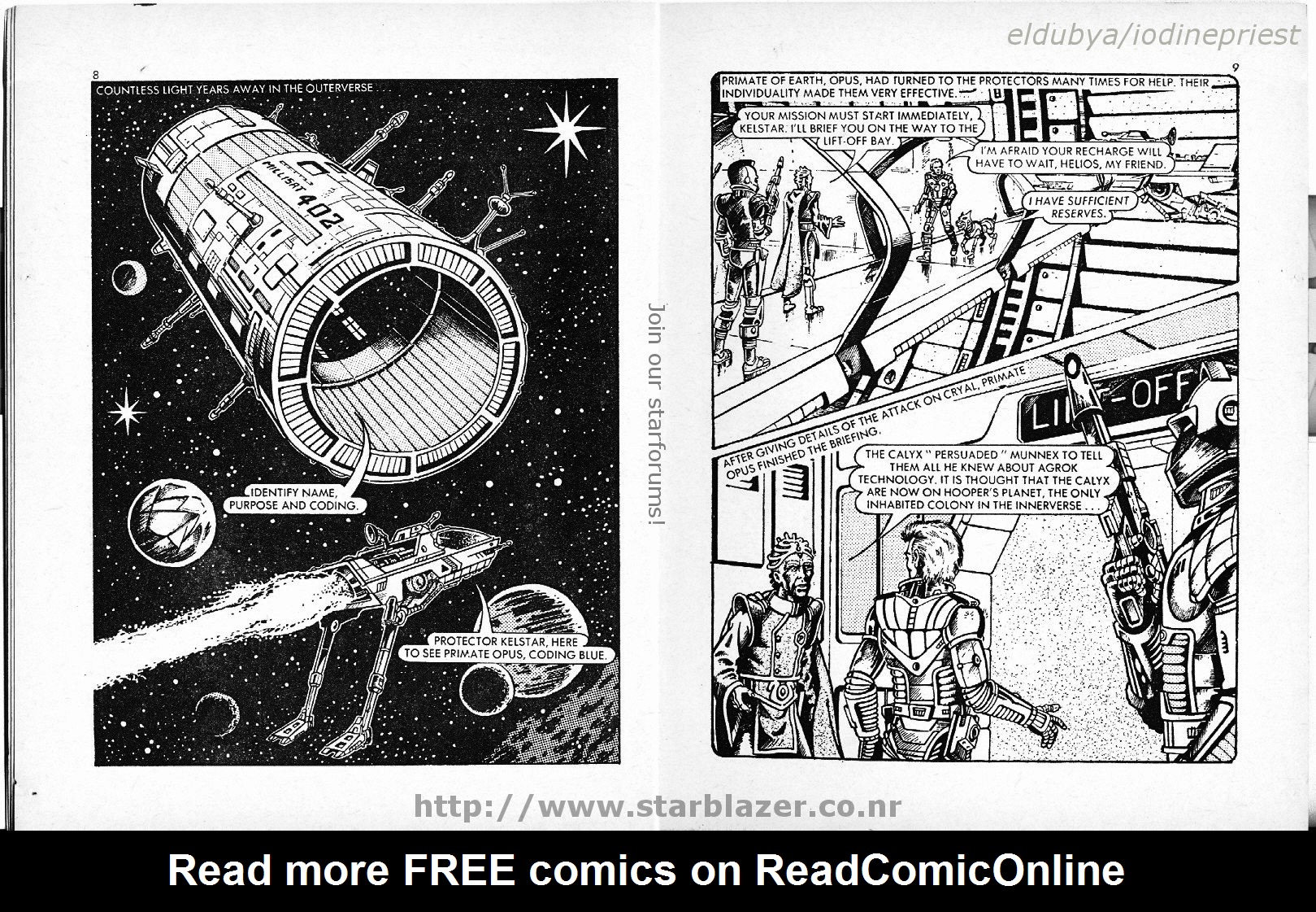 Read online Starblazer comic -  Issue #142 - 6