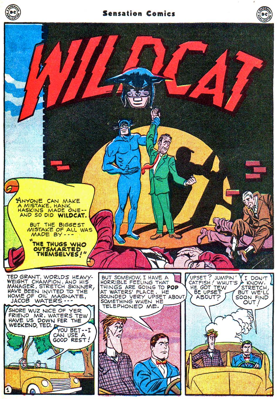 Read online Sensation (Mystery) Comics comic -  Issue #54 - 42