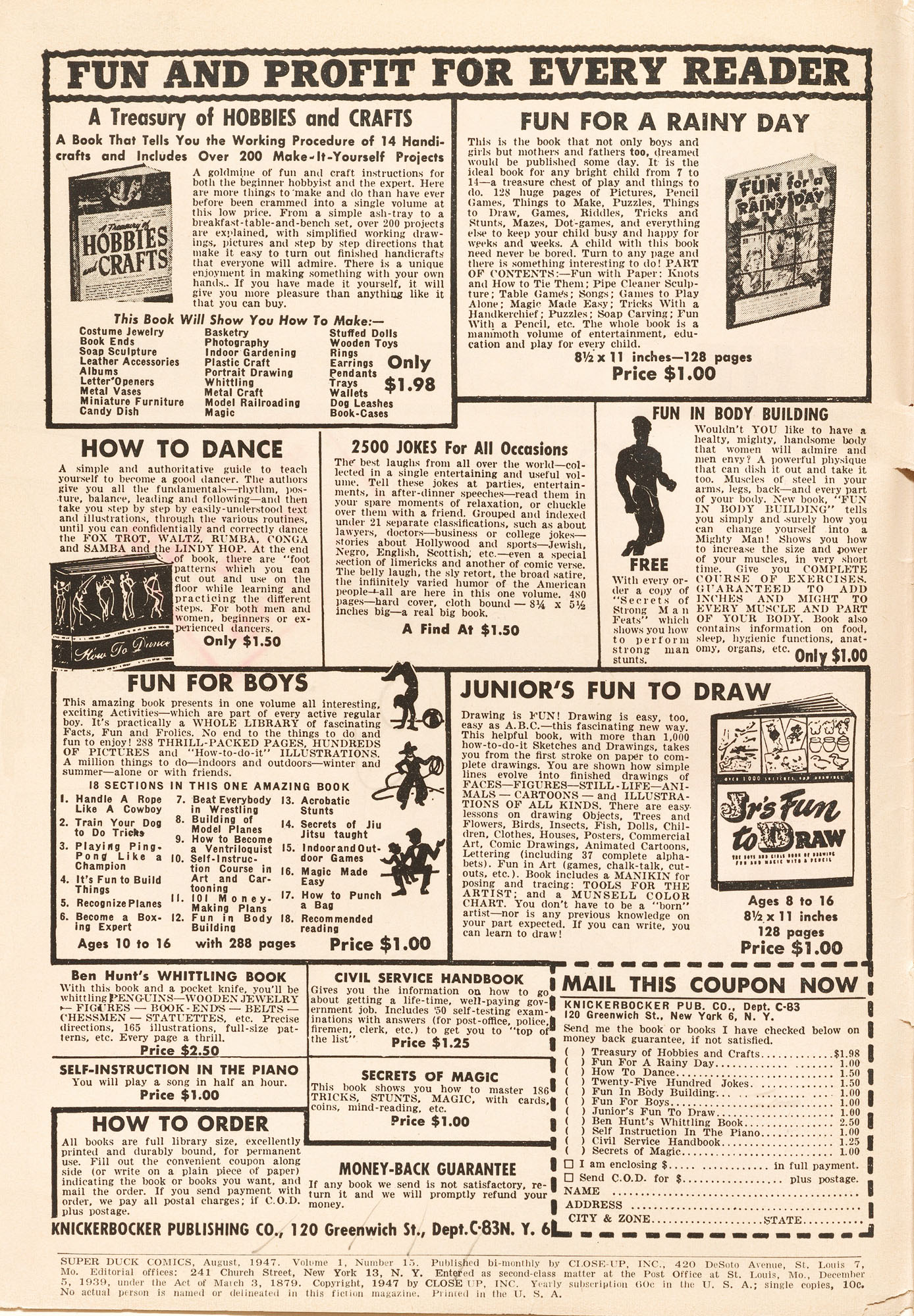 Read online Super Duck Comics comic -  Issue #15 - 2