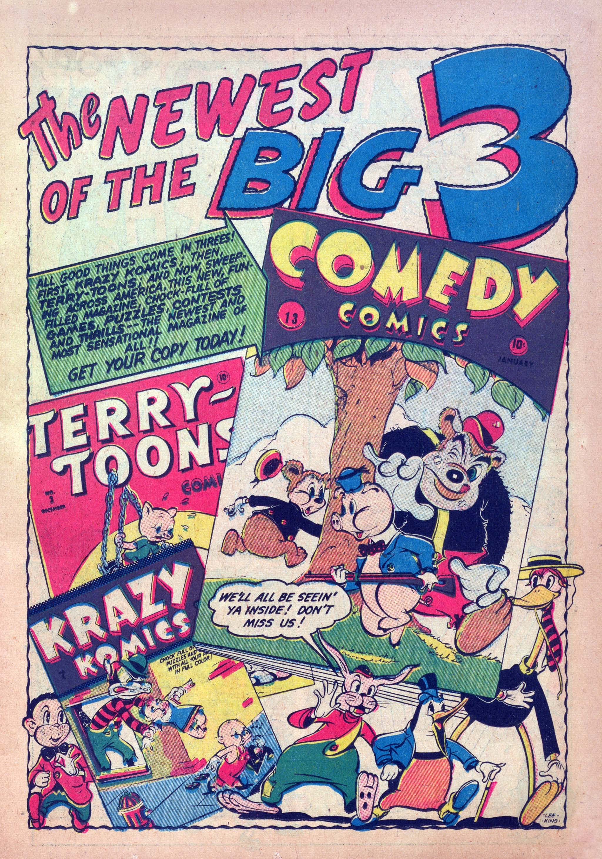 Read online Krazy Komics comic -  Issue #4 - 19