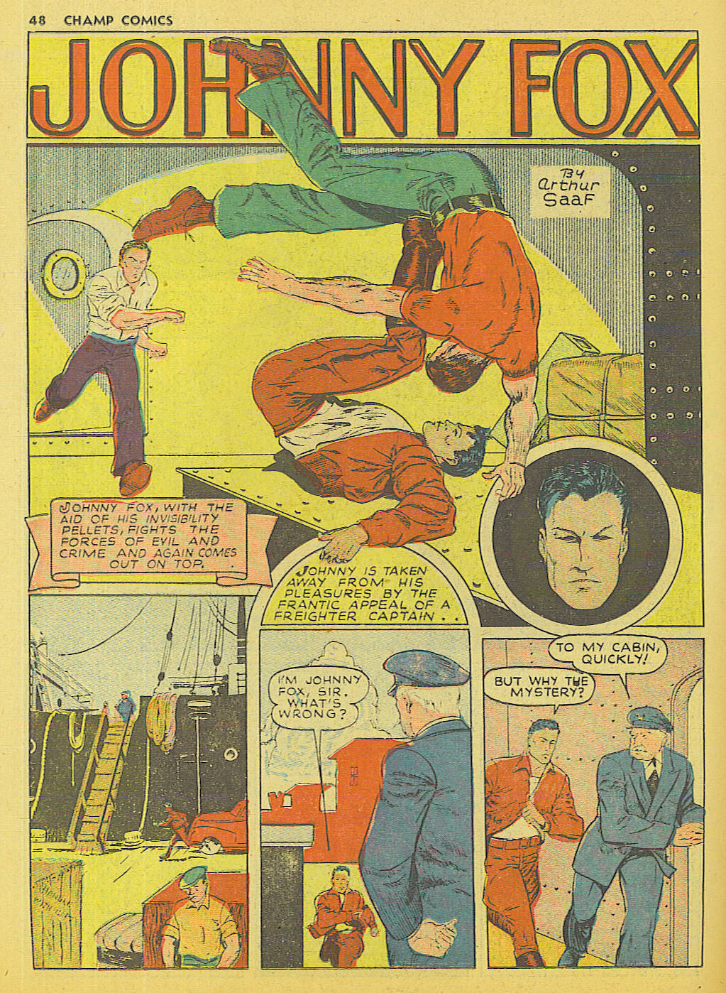 Read online Champ Comics comic -  Issue #17 - 49