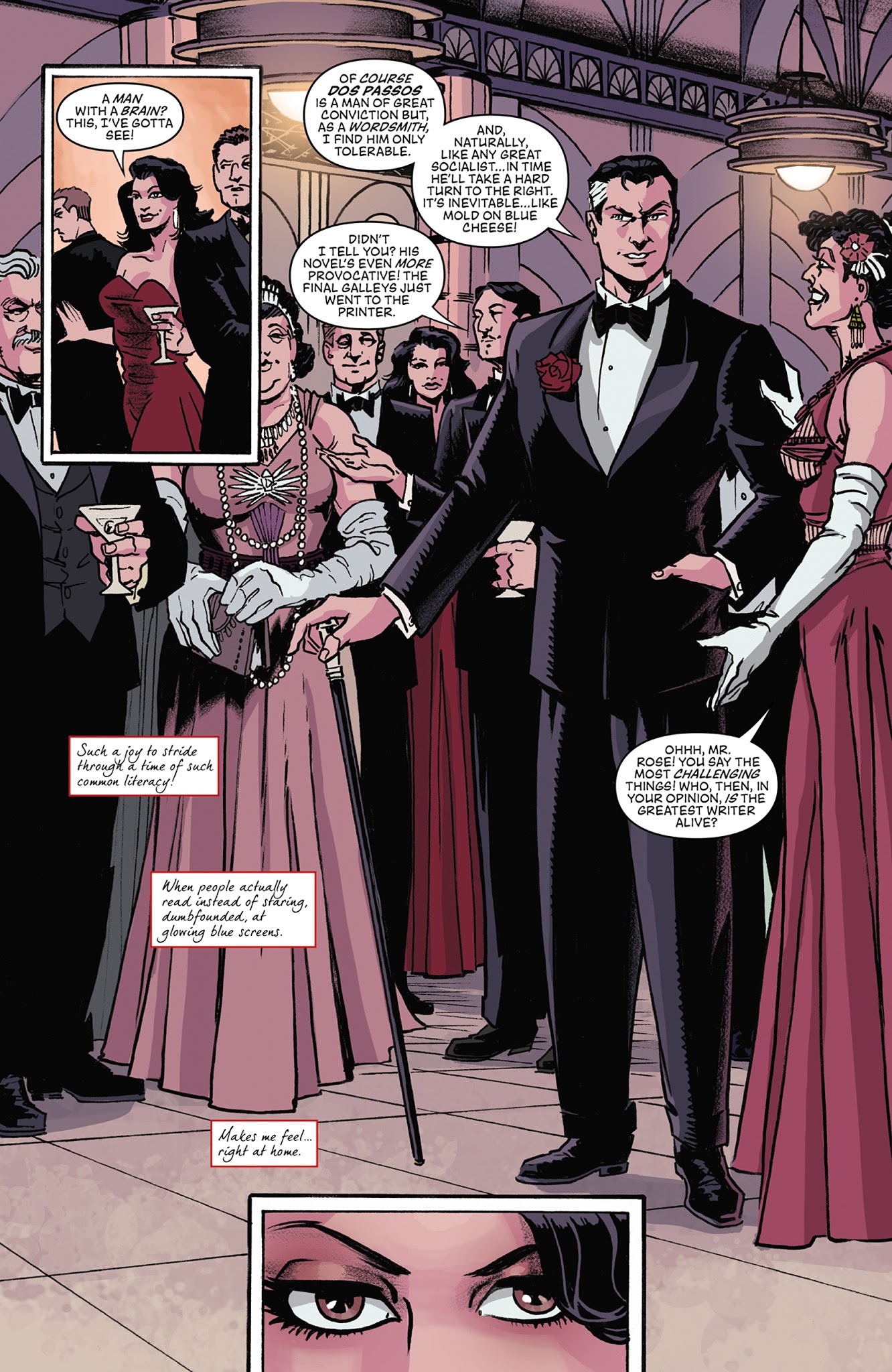 Read online Grendel vs. The Shadow comic -  Issue #1 - 38